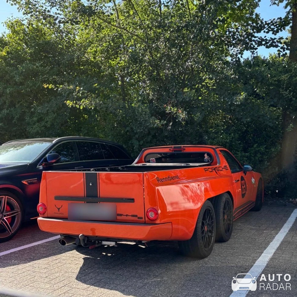 Porsche 944 Renndienst Custom Pickup 6x6 spotted in Rosendahl