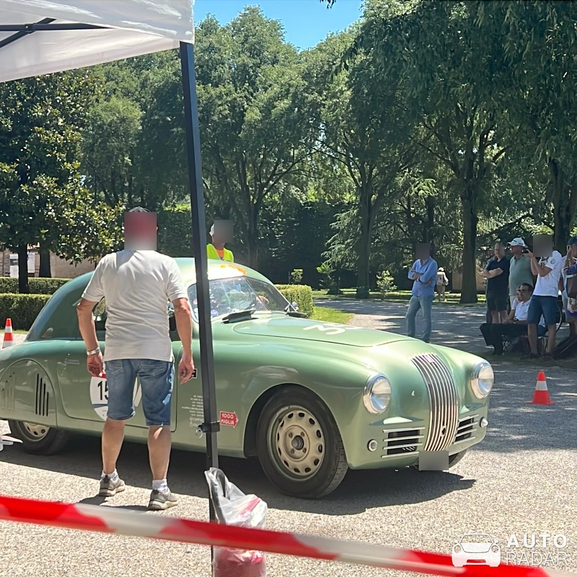 Fiat 1500 spotted in Mantova