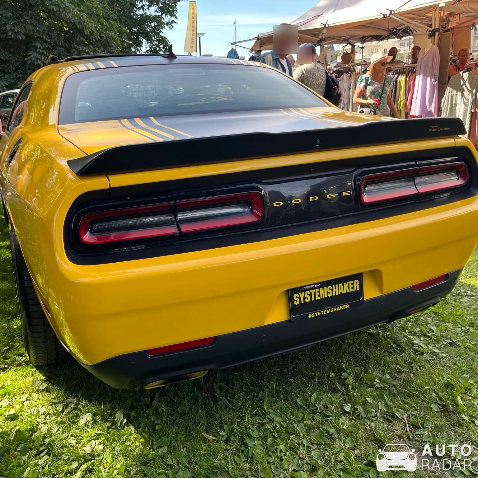 Dodge Challenger R/T spotted in Norrtälje