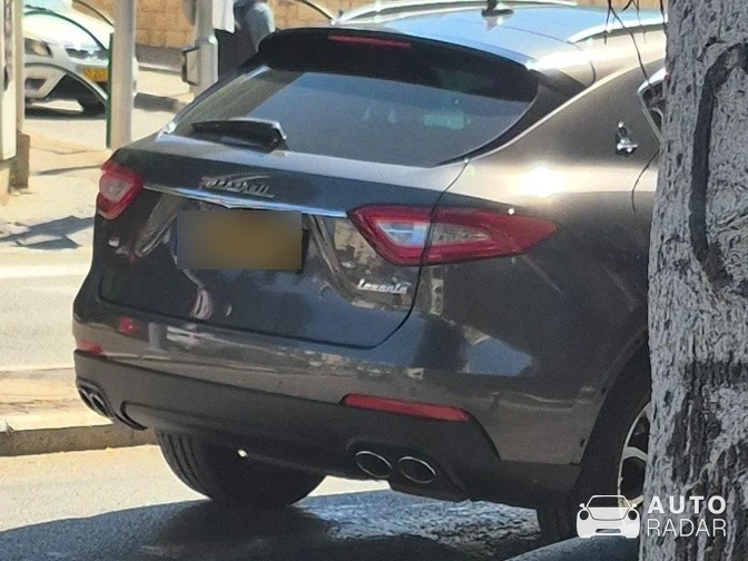 Maserati Levante spotted in Haifa