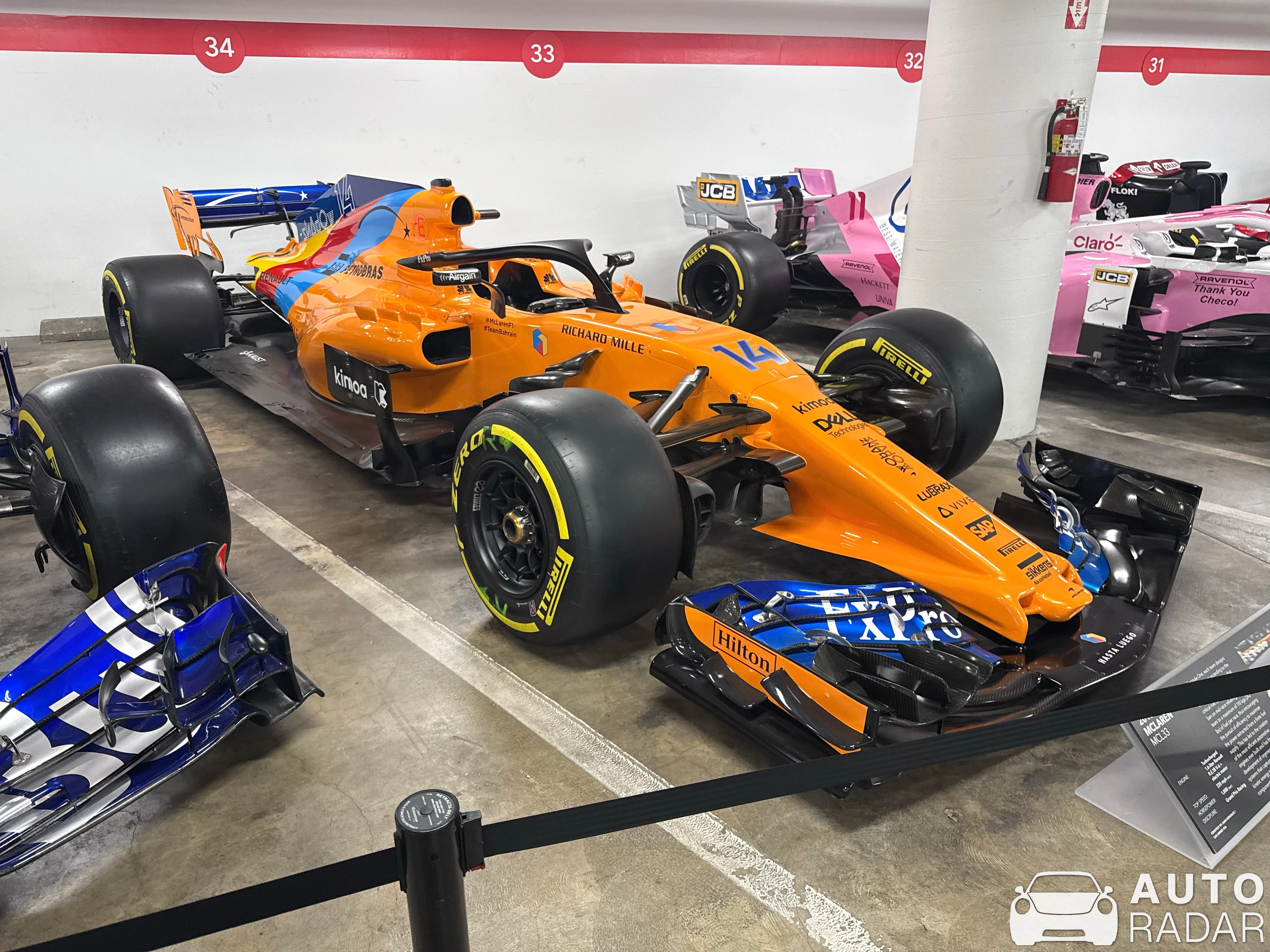 McLaren MCL33 spotted in Los Angeles