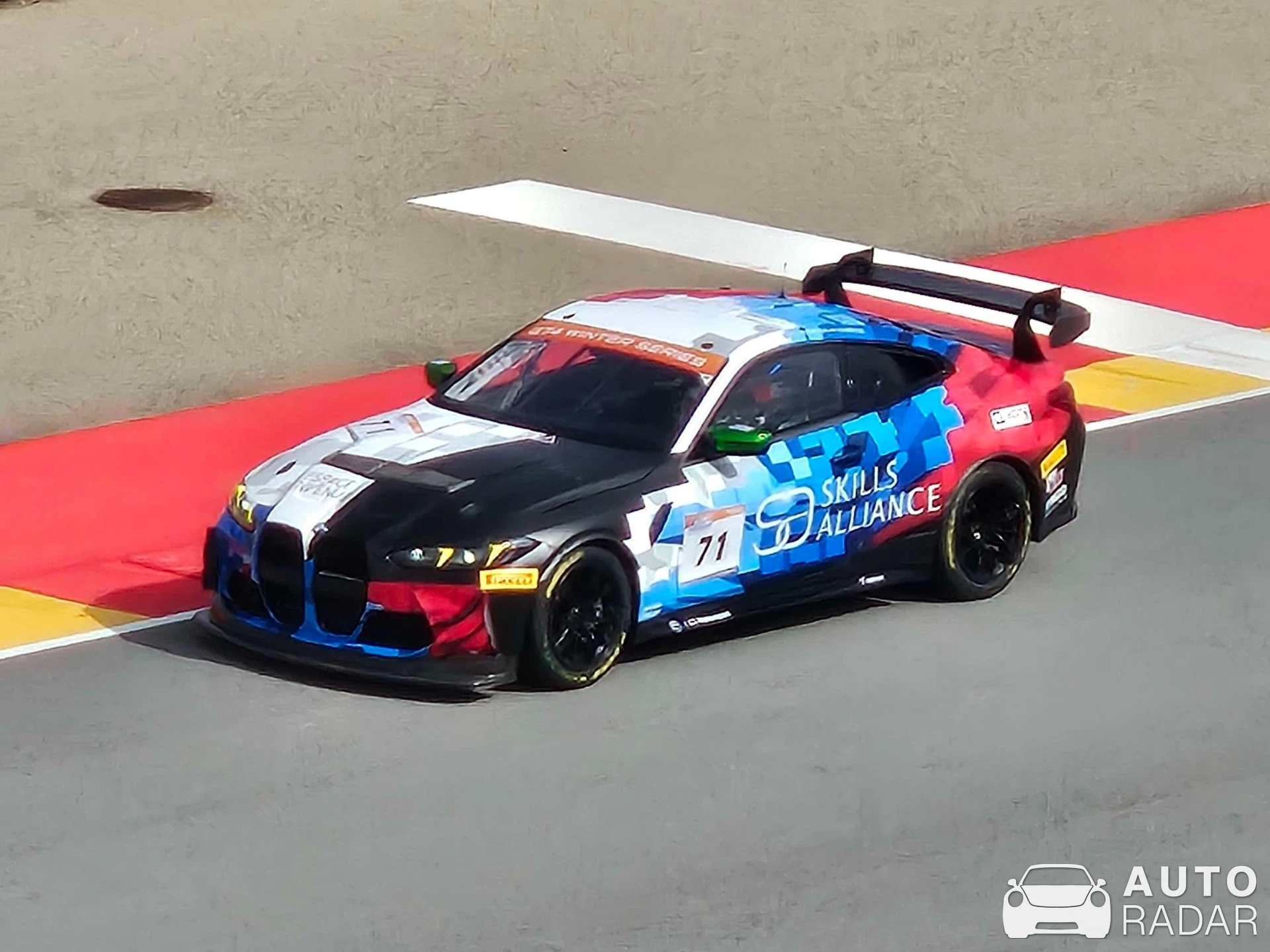 BMW M4 G82 GT4 Evo spotted in Alcañiz