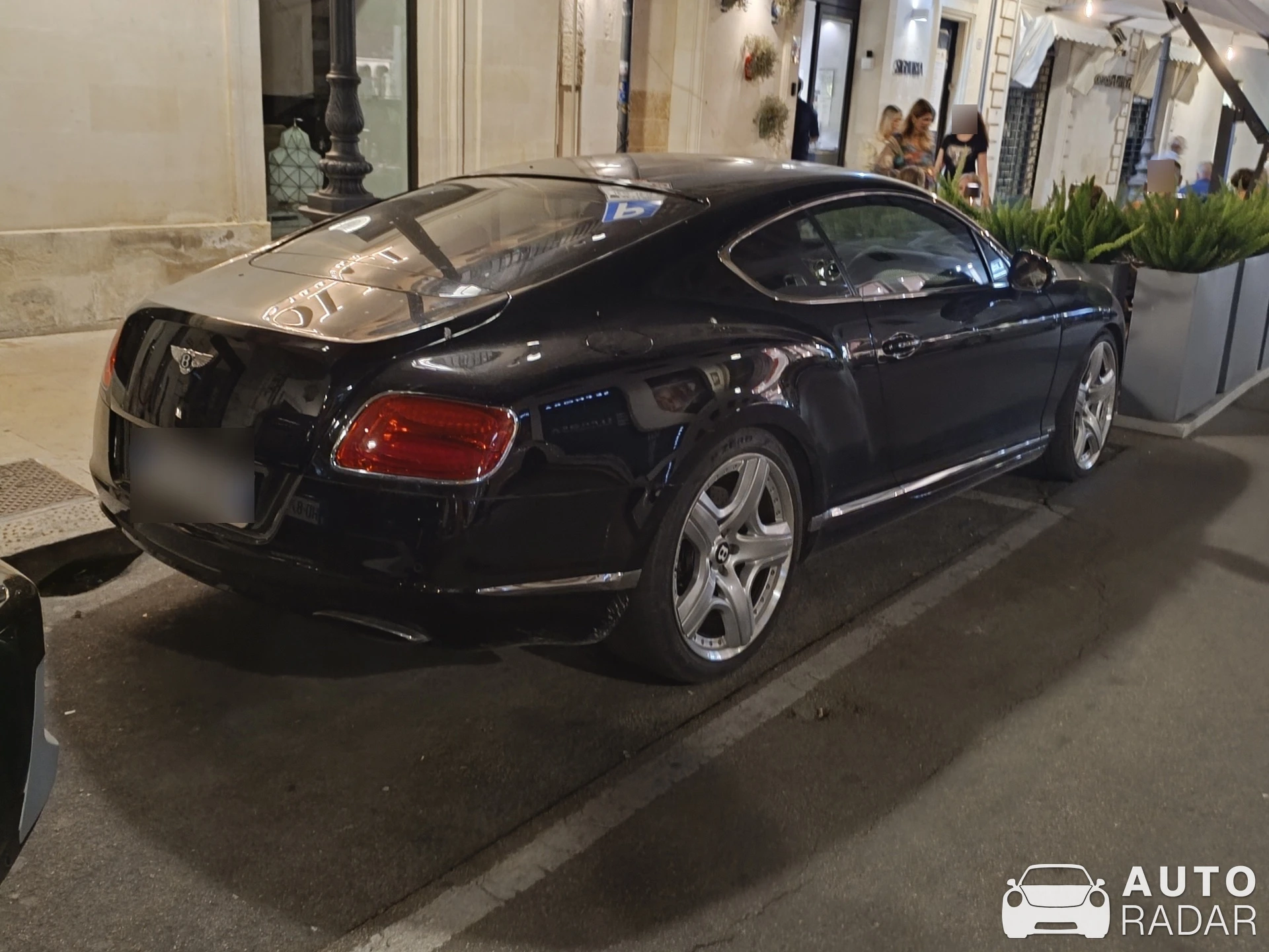 Bentley Continental GT spotted in Lecce