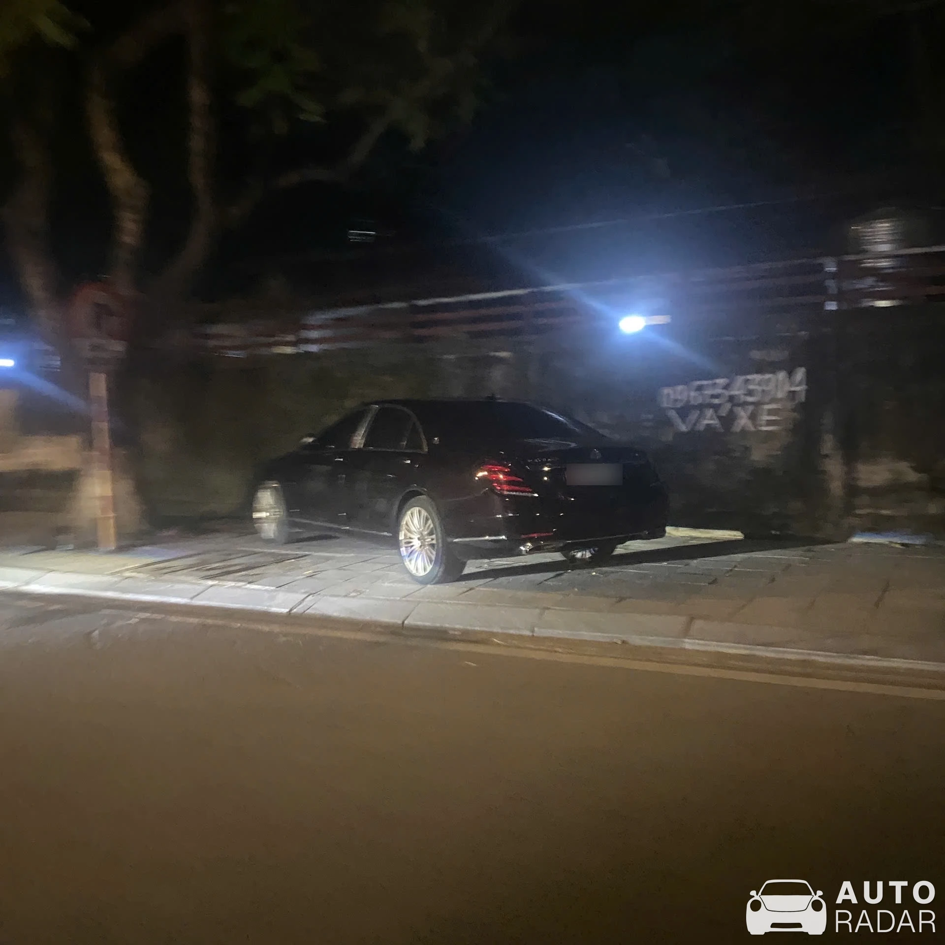 Mercedes-Maybach S 500 spotted in Vĩnh Phúc