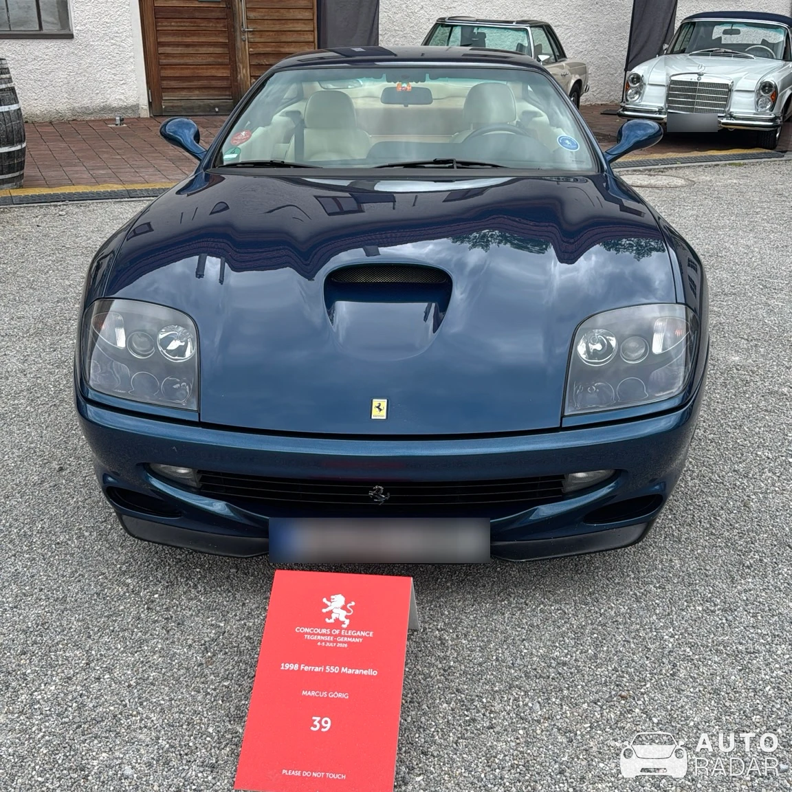 Ferrari 550 Maranello spotted in Gmund am Tegernsee