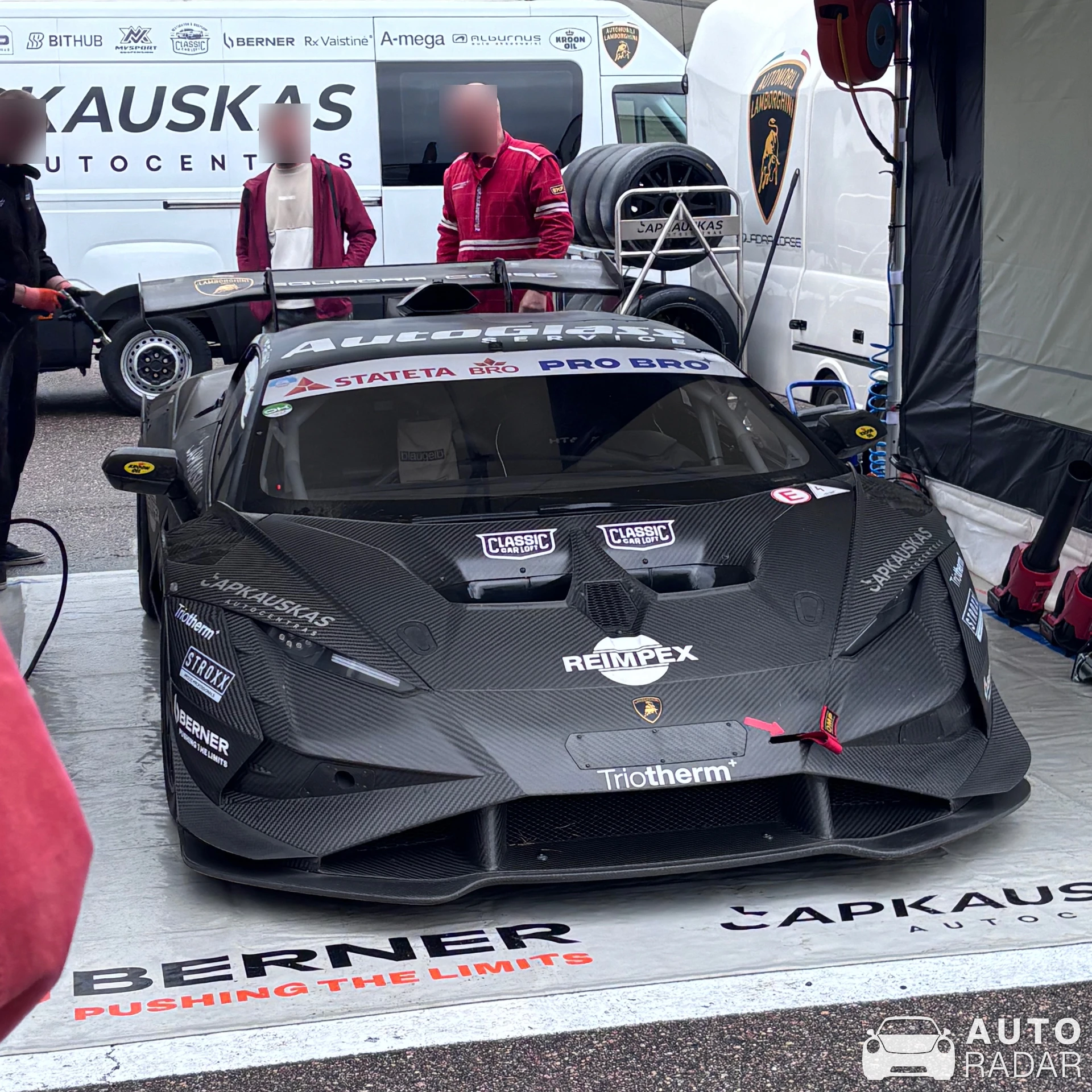 Lamborghini Huracán Super Trofeo EVO2 spotted in Riga