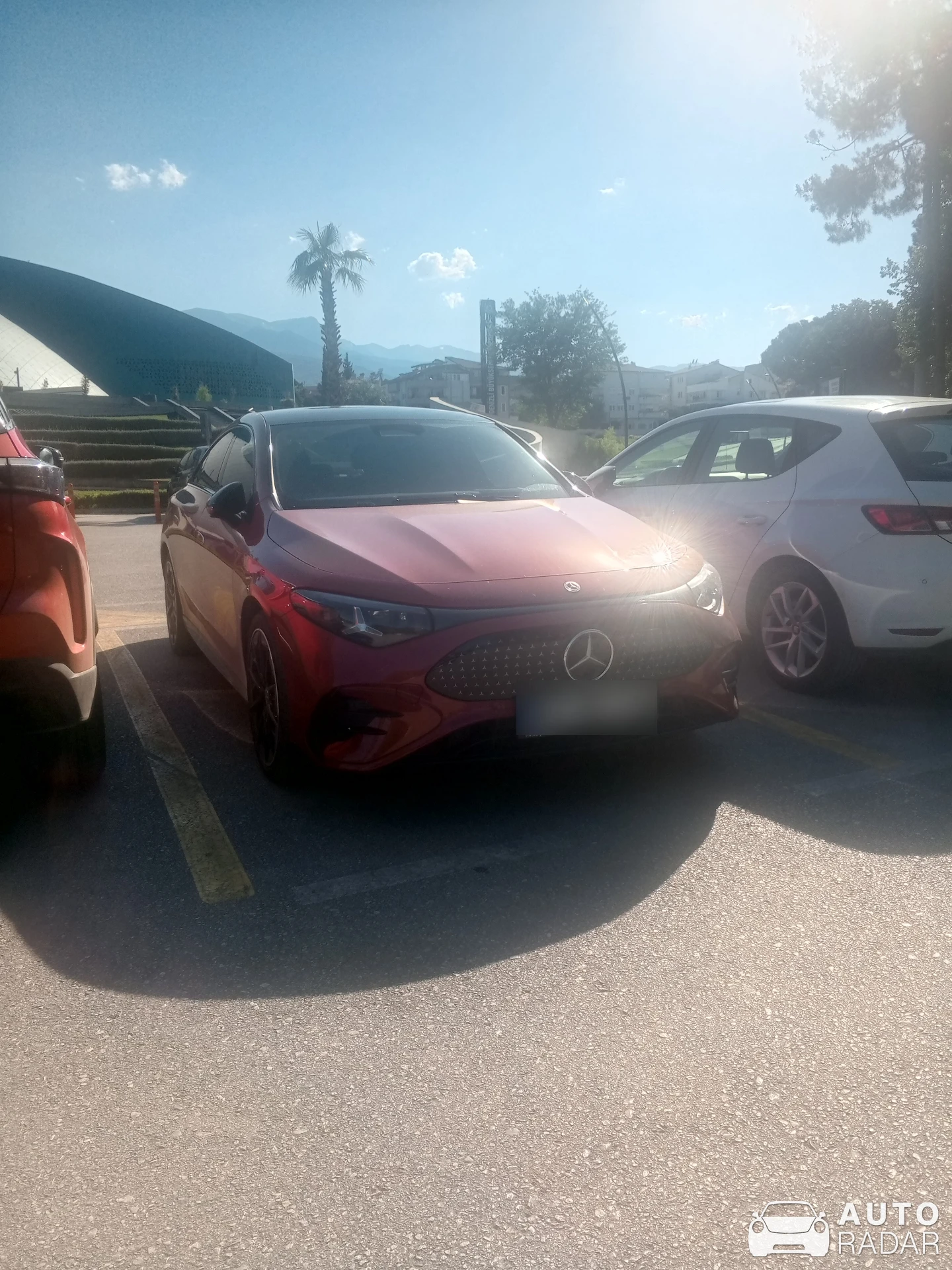 Mercedes-Benz CLA EV 2025 spotted in Pamukkale