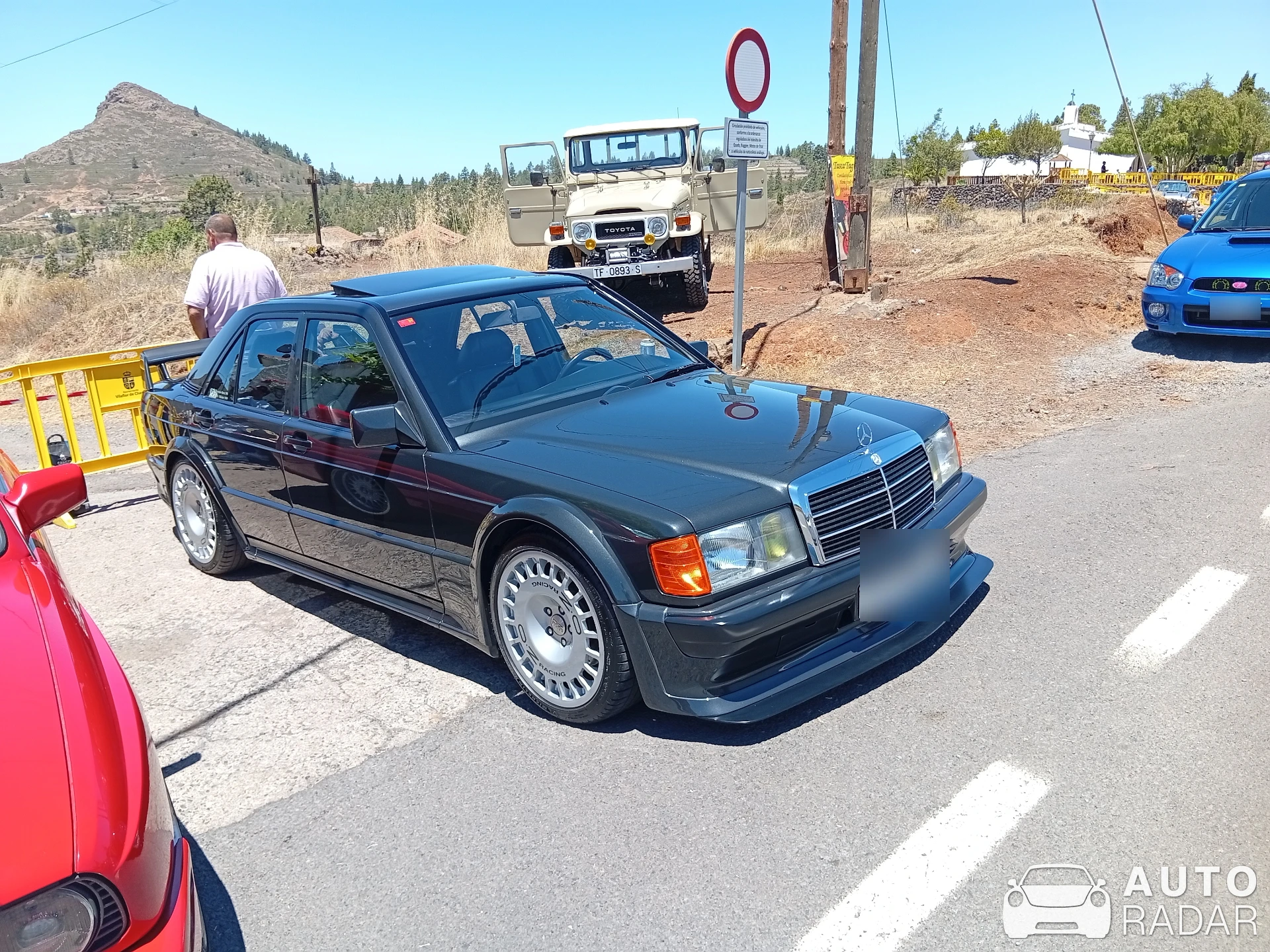 Mercedes-Benz 190 E 2.5-16v EVO II spotted in Arona