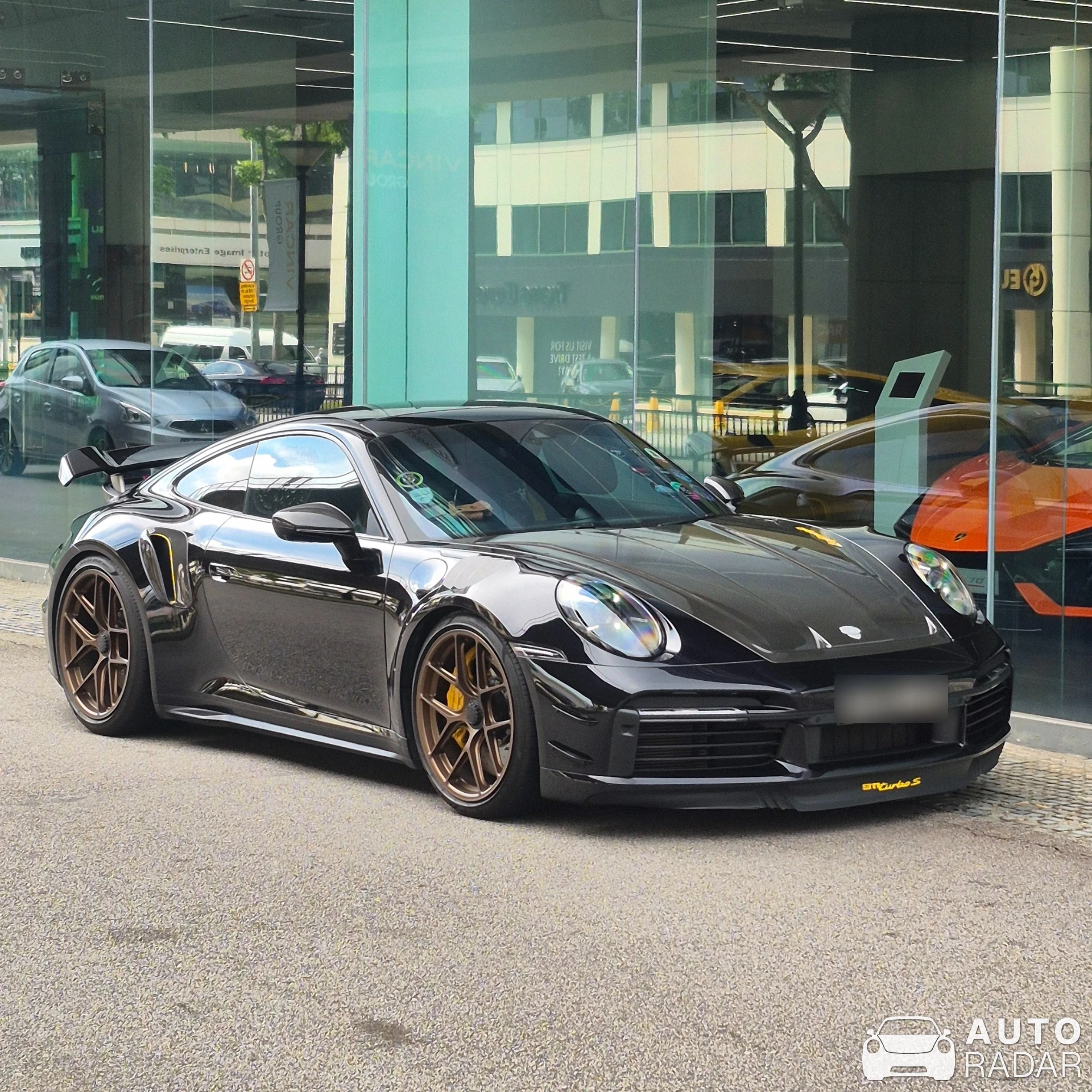 Porsche TechArt 992 Turbo S spotted in Singapore