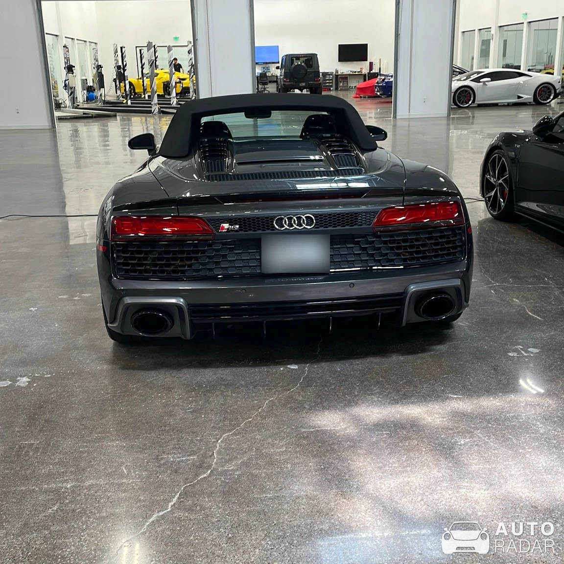 Audi R8 V10 Spyder spotted in Farmers Branch