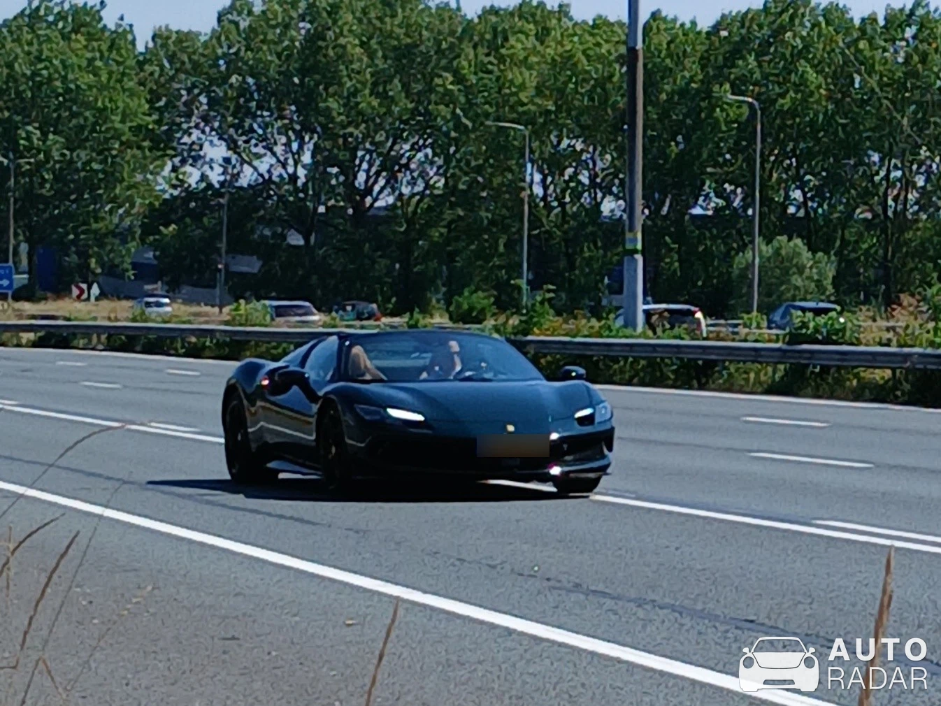 Ferrari 296 GTS spotted in Brummen