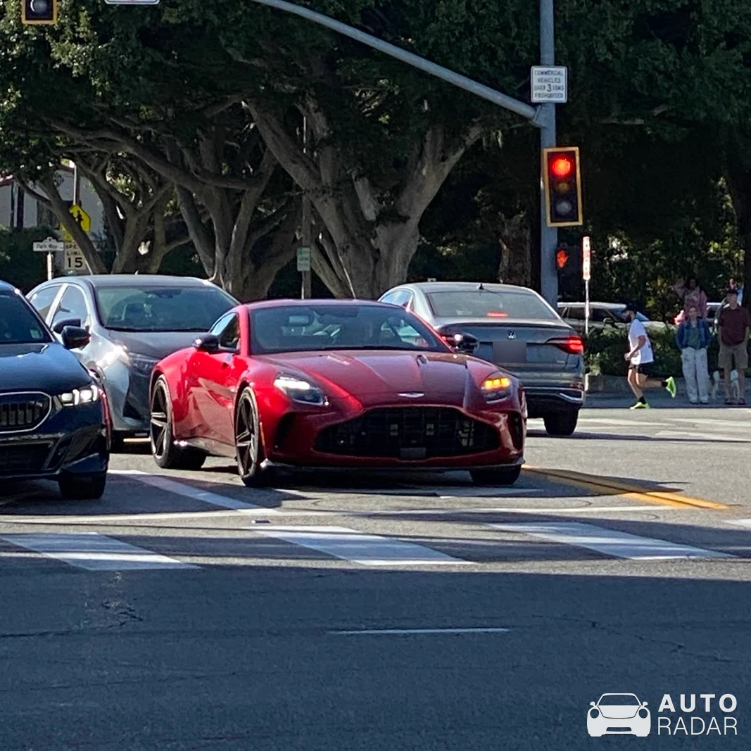 Aston Martin Vantage 2024 spotted in Beverly Hills