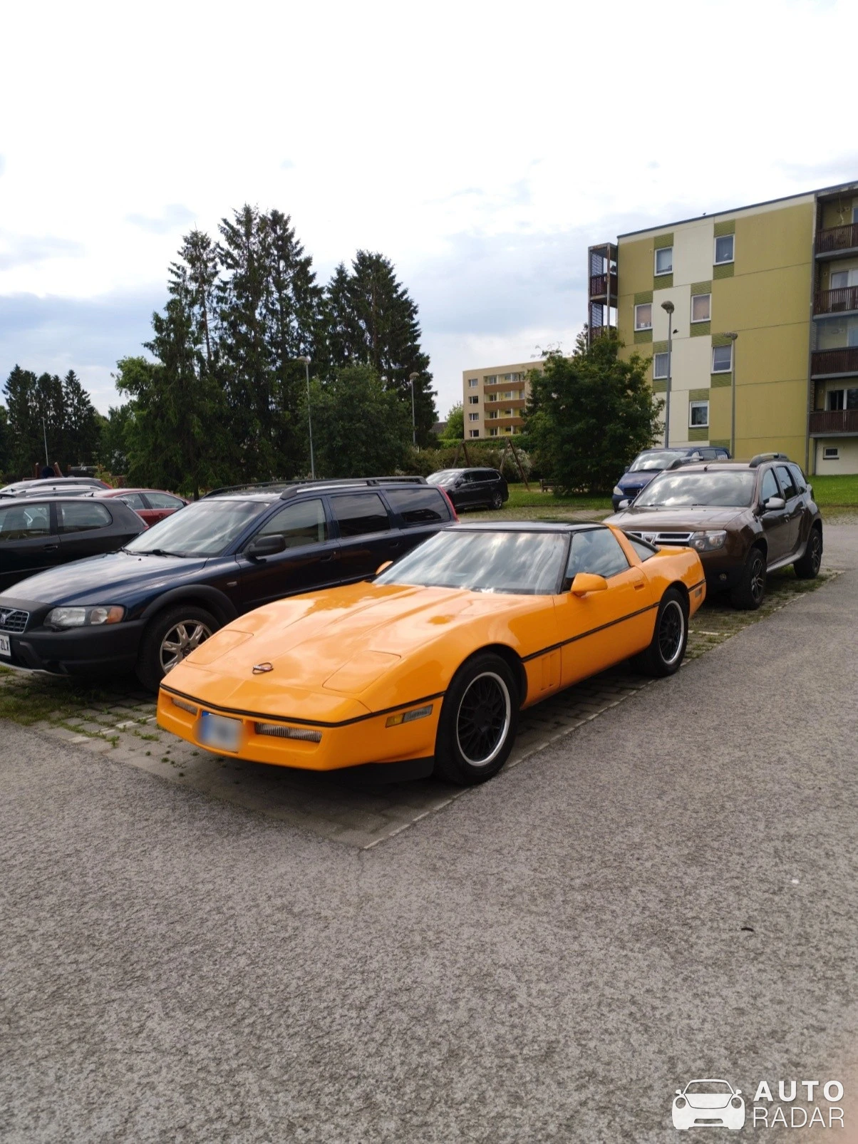 Chevrolet Corvette C4 spotted in Keila