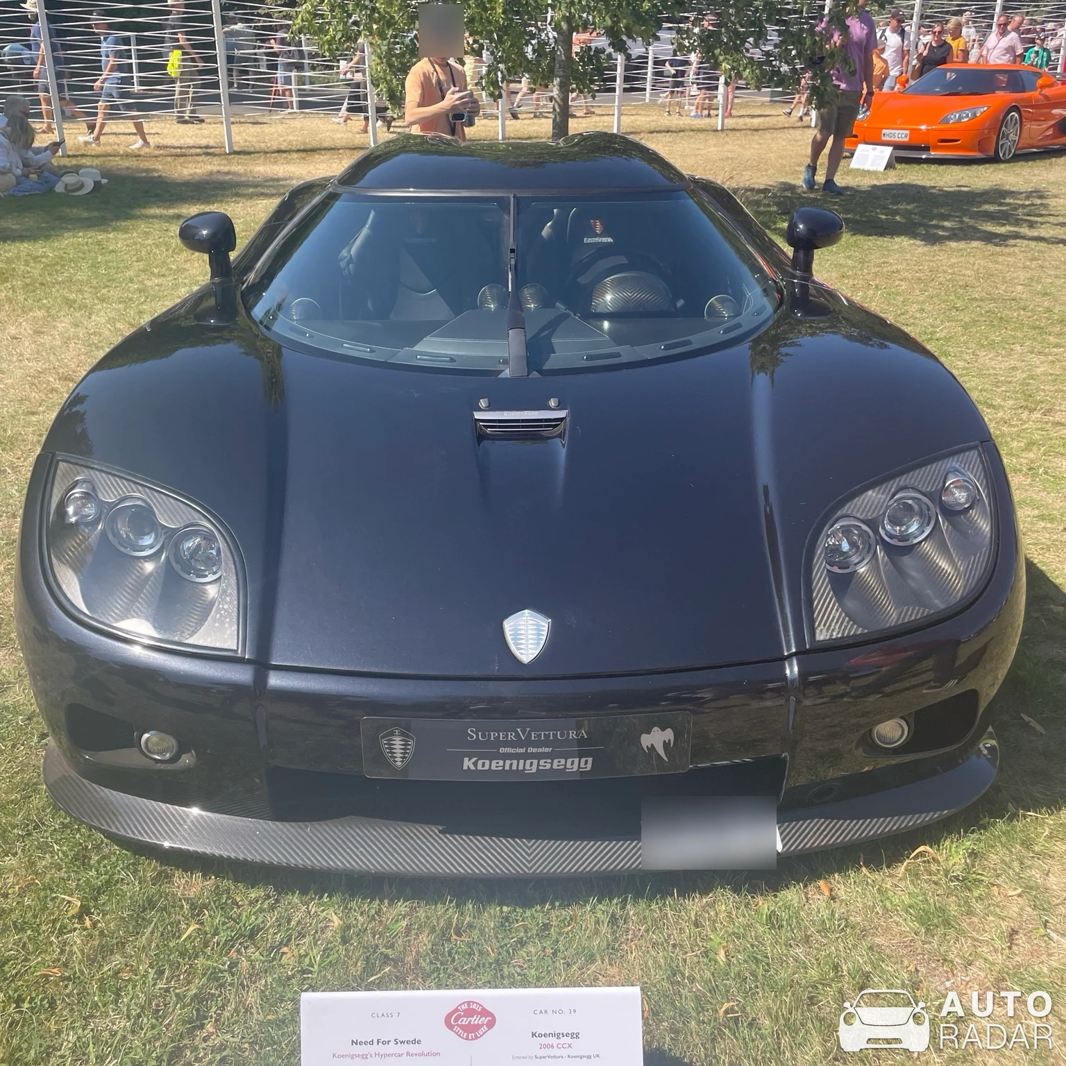 Koenigsegg CCX spotted in Goodwood