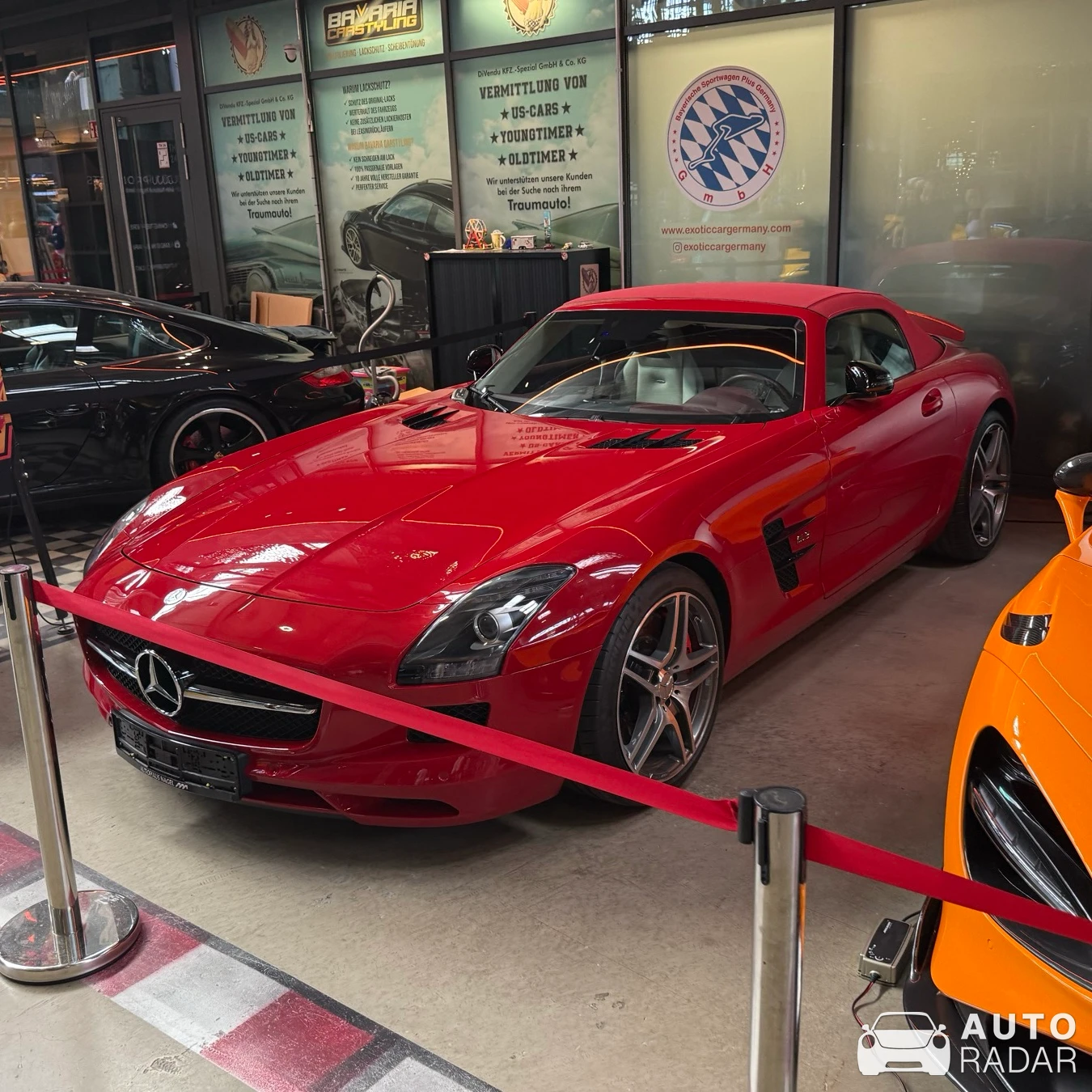 Mercedes-Benz SLS AMG Roadster spotted in München