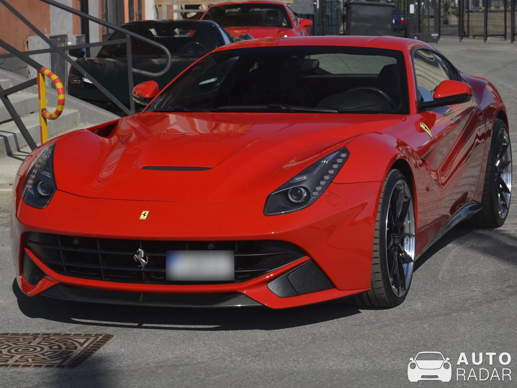 Ferrari F12berlinetta spotted in Stockholm