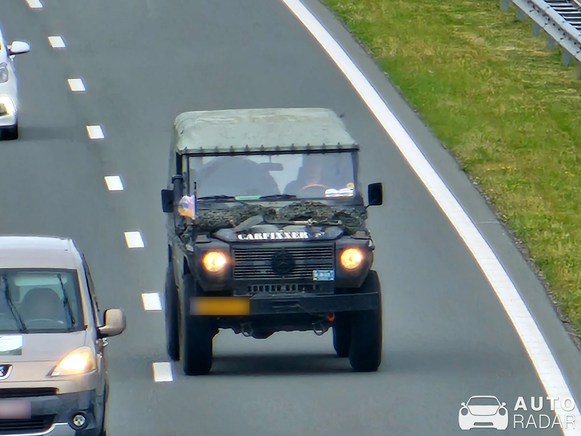 Mercedes-Benz 250 GD Wolf spotted in Landgraaf