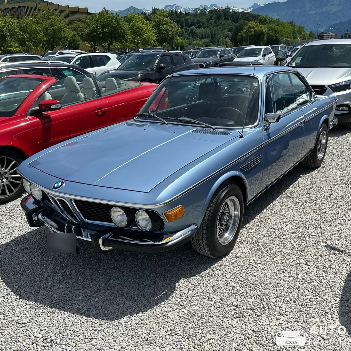 BMW 3.0 CS E9 spotted in Luzern