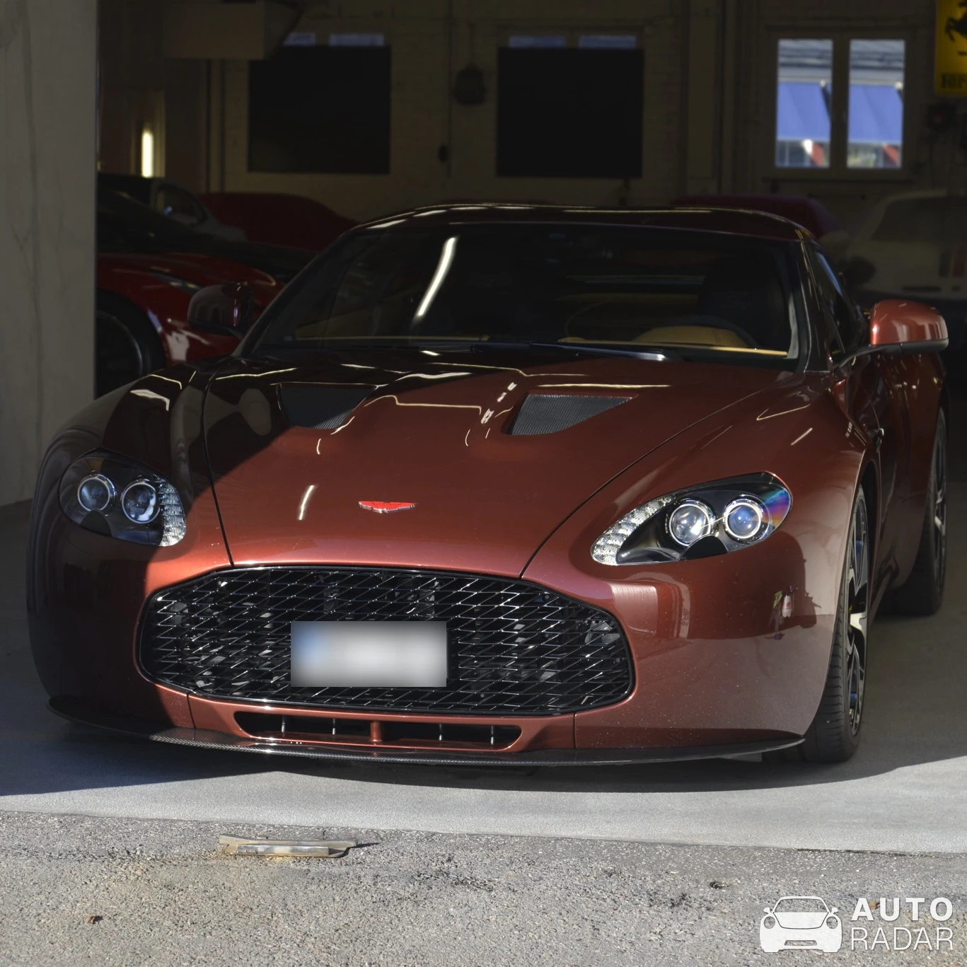 Aston Martin V12 Zagato spotted in Stockholm