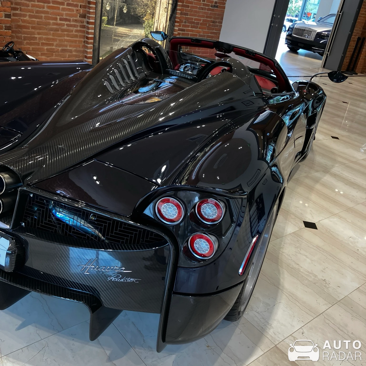 Pagani Huayra spotted in Greenwich