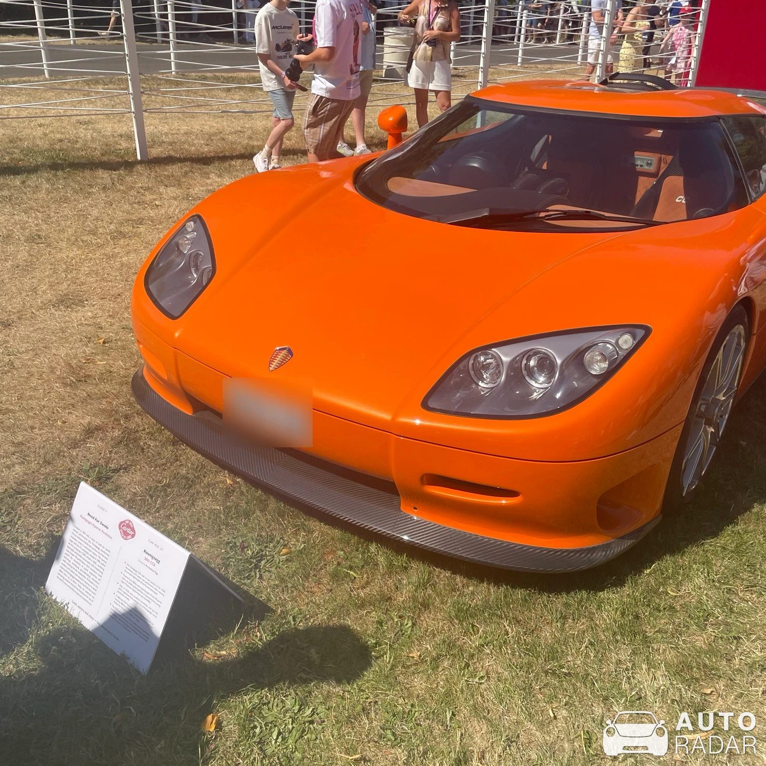 Koenigsegg CCR spotted in Chichester