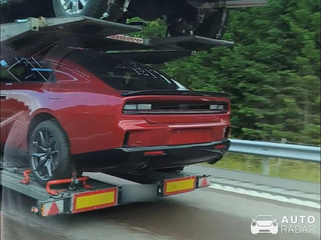 Dodge Charger Electric spotted in Tystberga