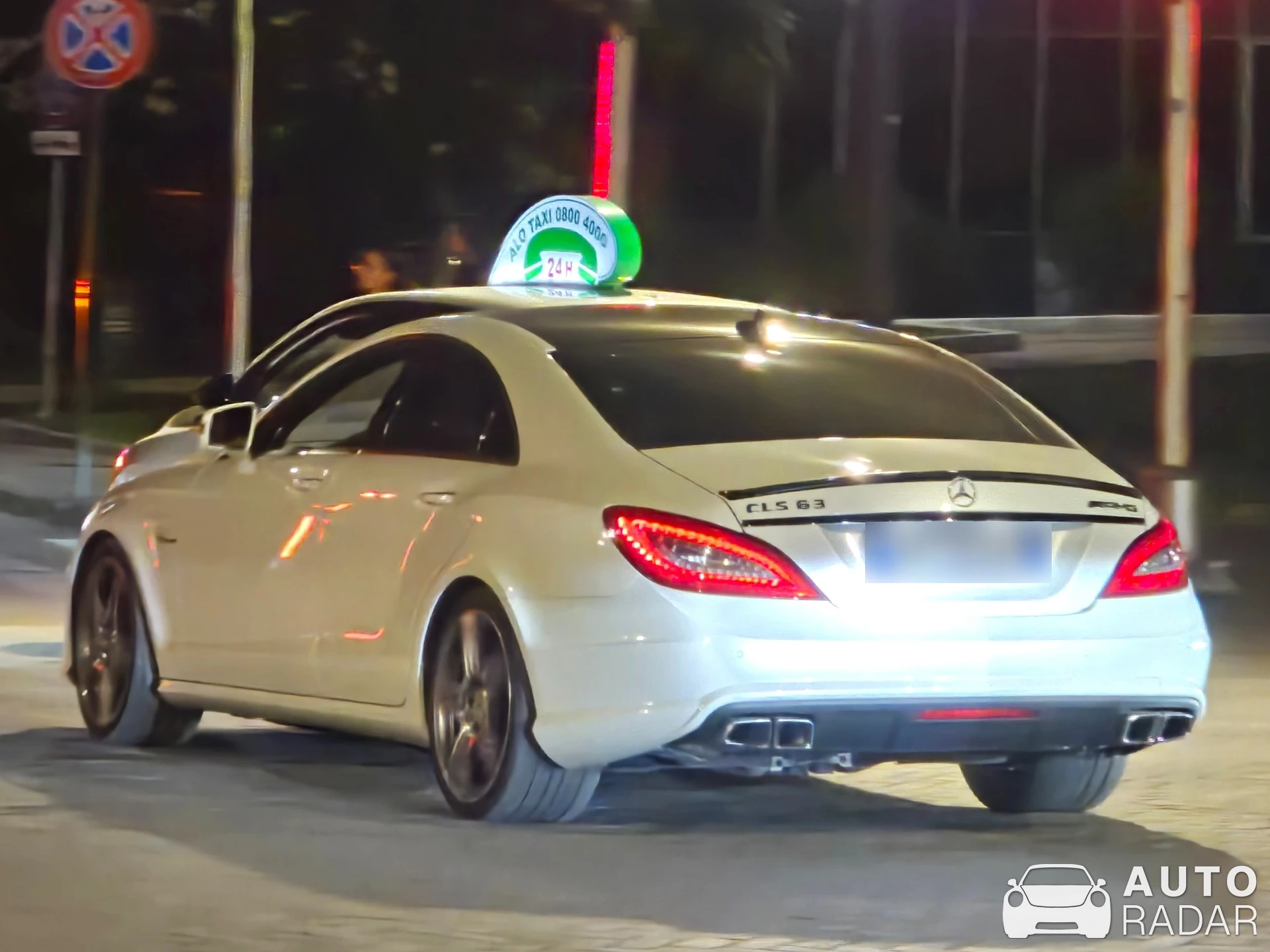 Mercedes-Benz CLS 63 AMG C218 spotted in Tiranë