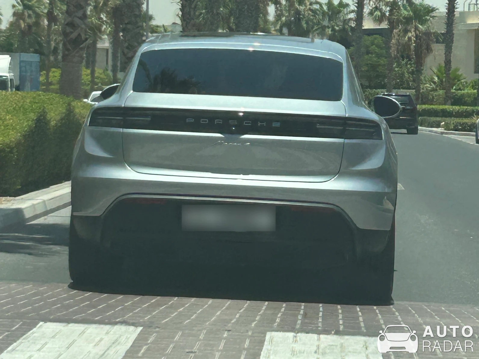 Porsche Macan 4 EV spotted in Dubai