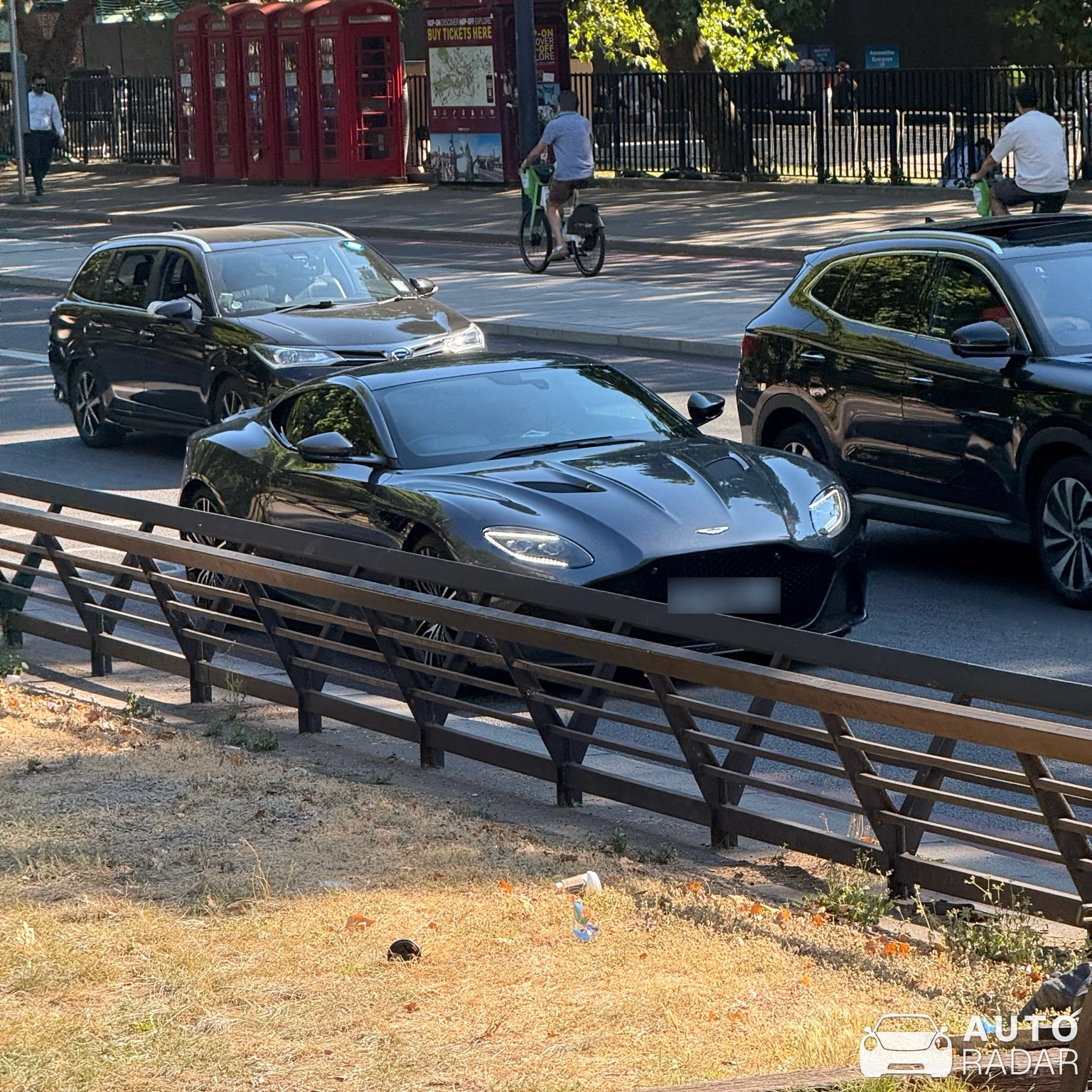 Aston Martin DBS Superleggera spotted in Enfield