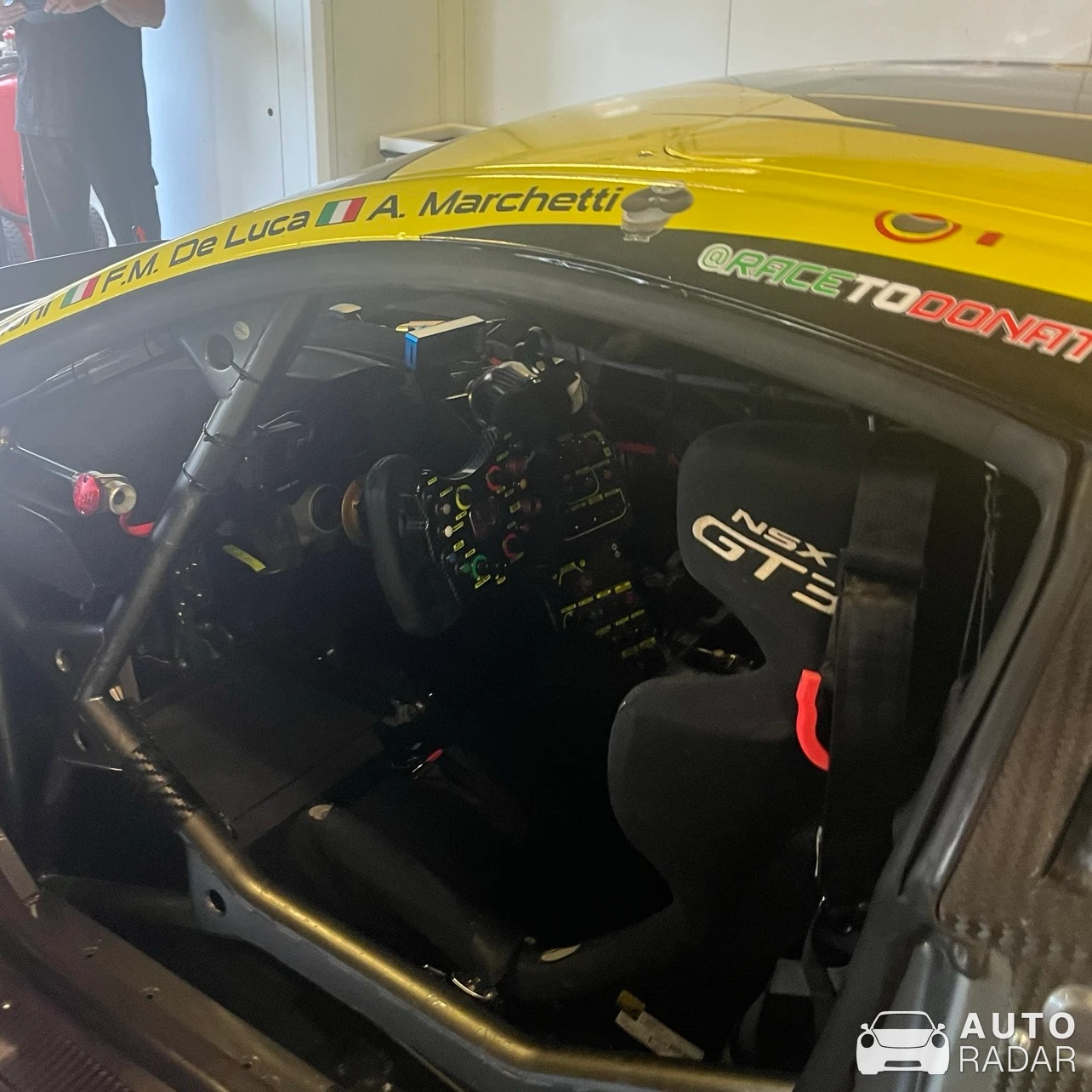 Honda NSX GT3 spotted in Monza