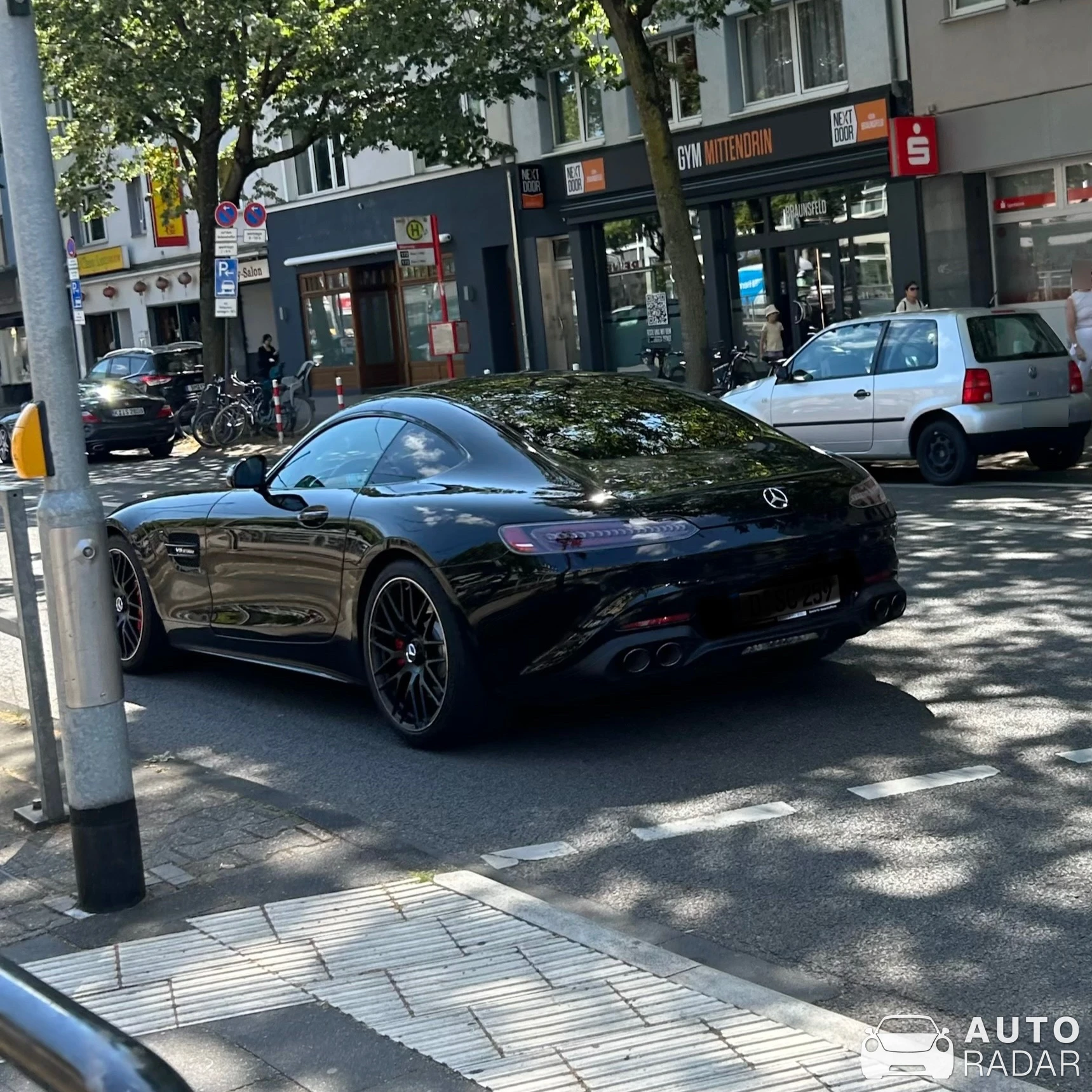Mercedes-AMG GT C190 spotted in Köln