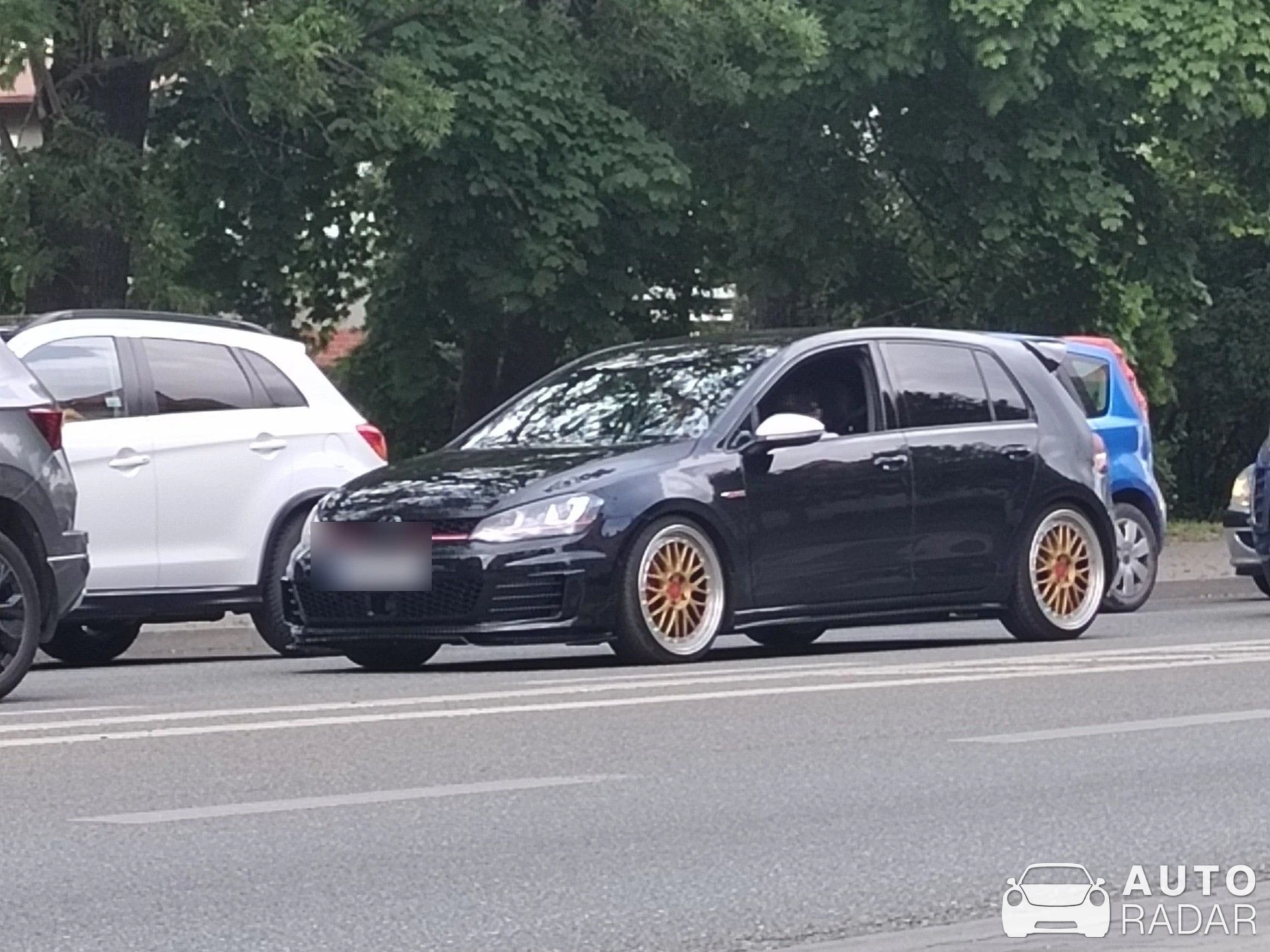Volkswagen Golf GTI spotted in Grudziądz