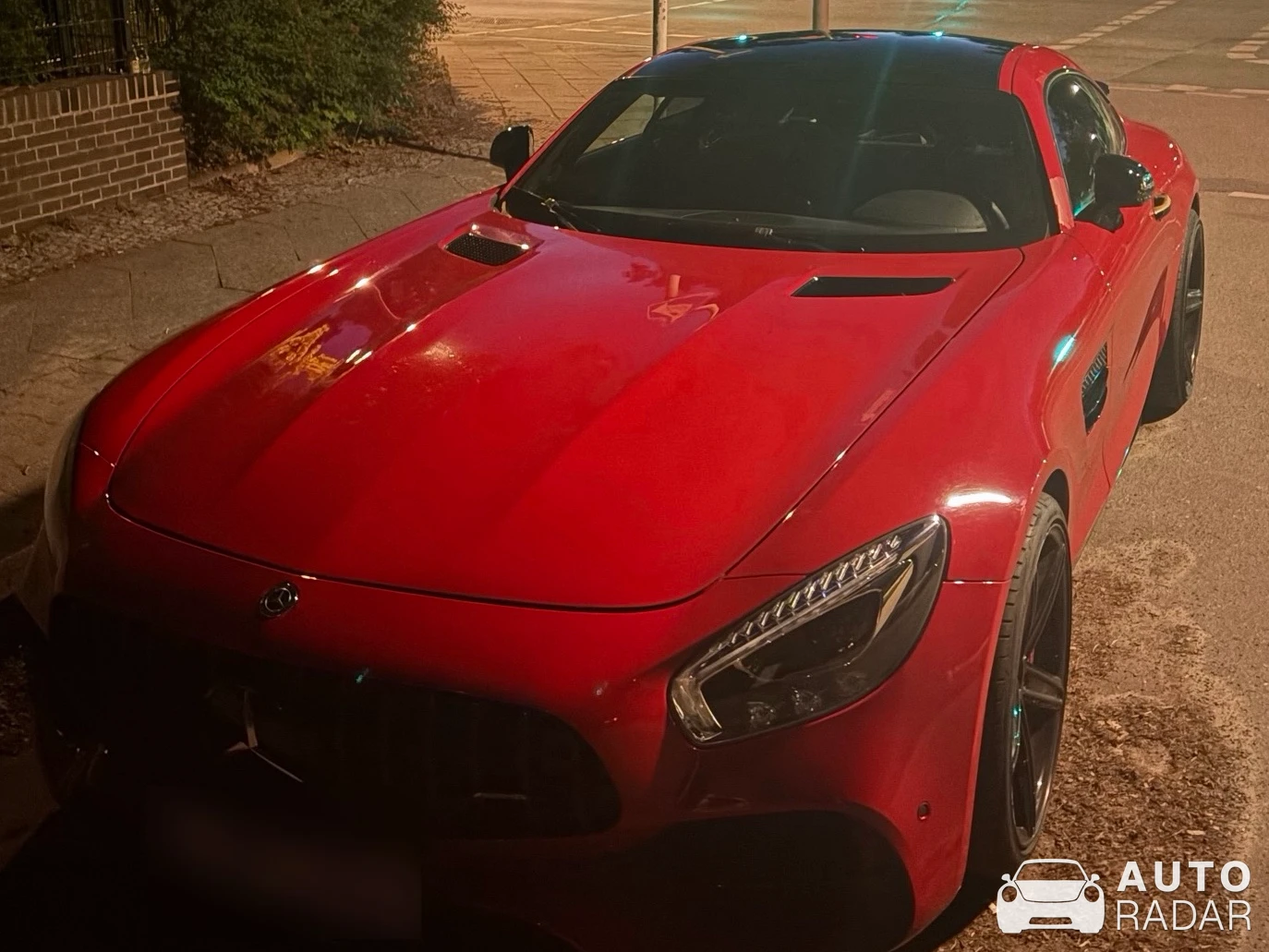 Mercedes-AMG GT C190 spotted in Potsdam