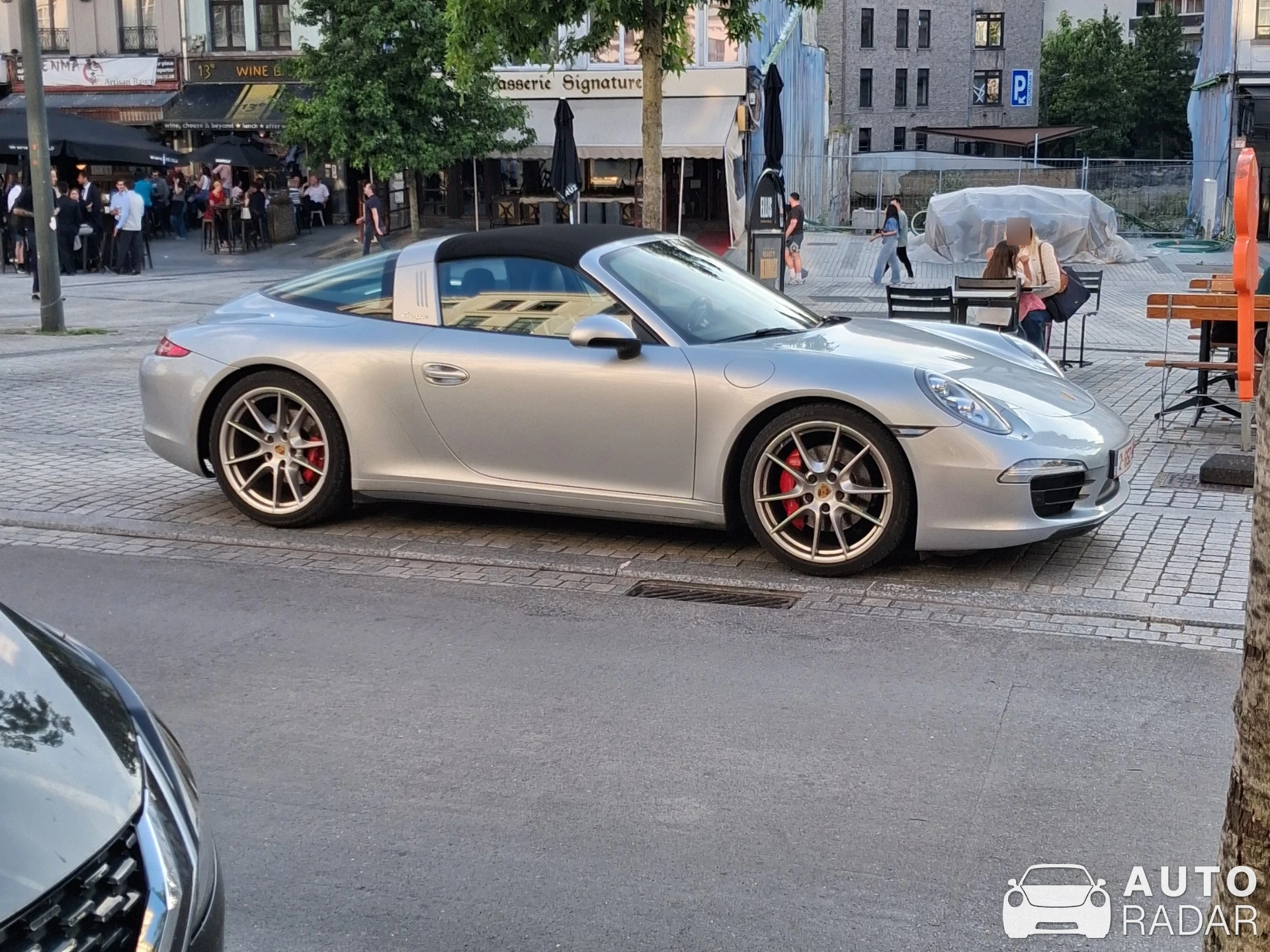 Porsche 991 Targa 4S MkI spotted in Etterbeek