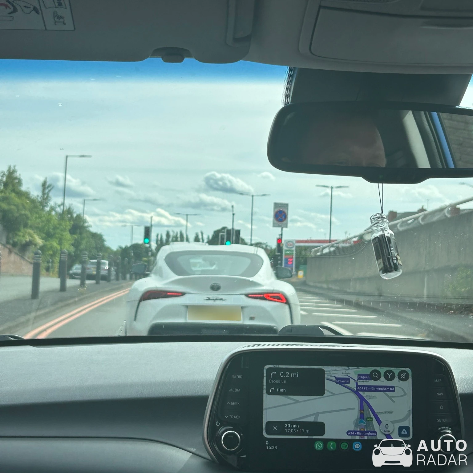 Toyota GR Supra spotted in Birmingham