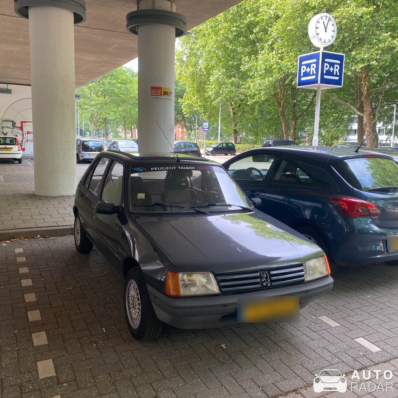 Peugeot 205 GTI spotted in Amsterdam
