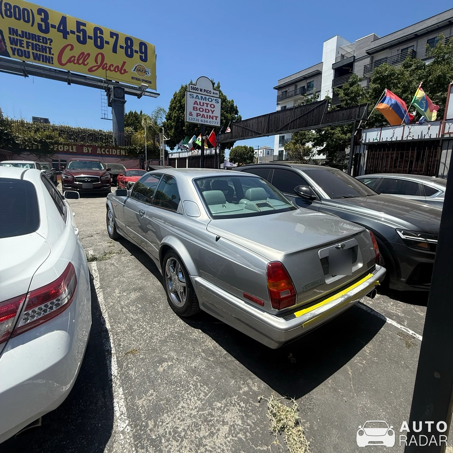Bentley Continental R spotted in Los Angeles