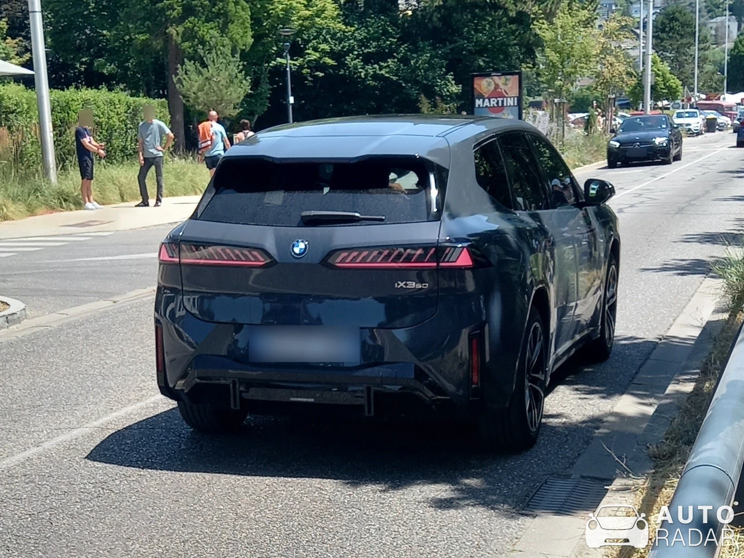BMW iX3 spotted in Annecy