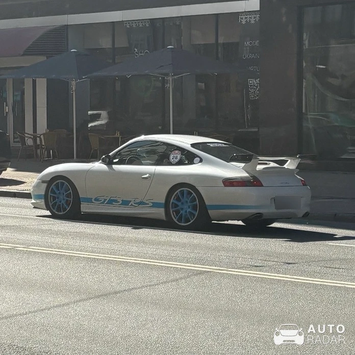 Porsche 996 GT3 RS spotted in Vidrižu pag.