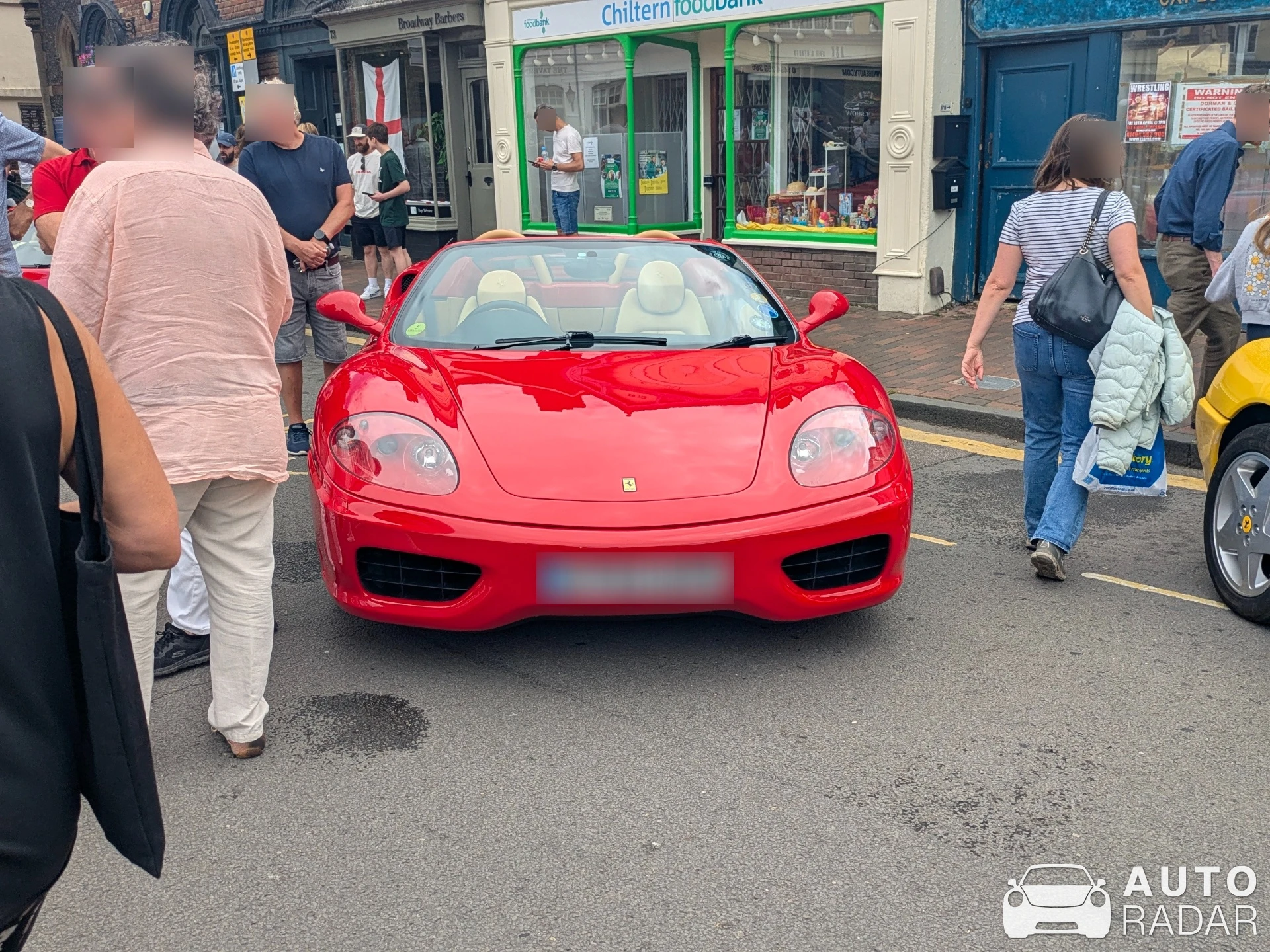Ferrari 360 Spider spotted in Richmond