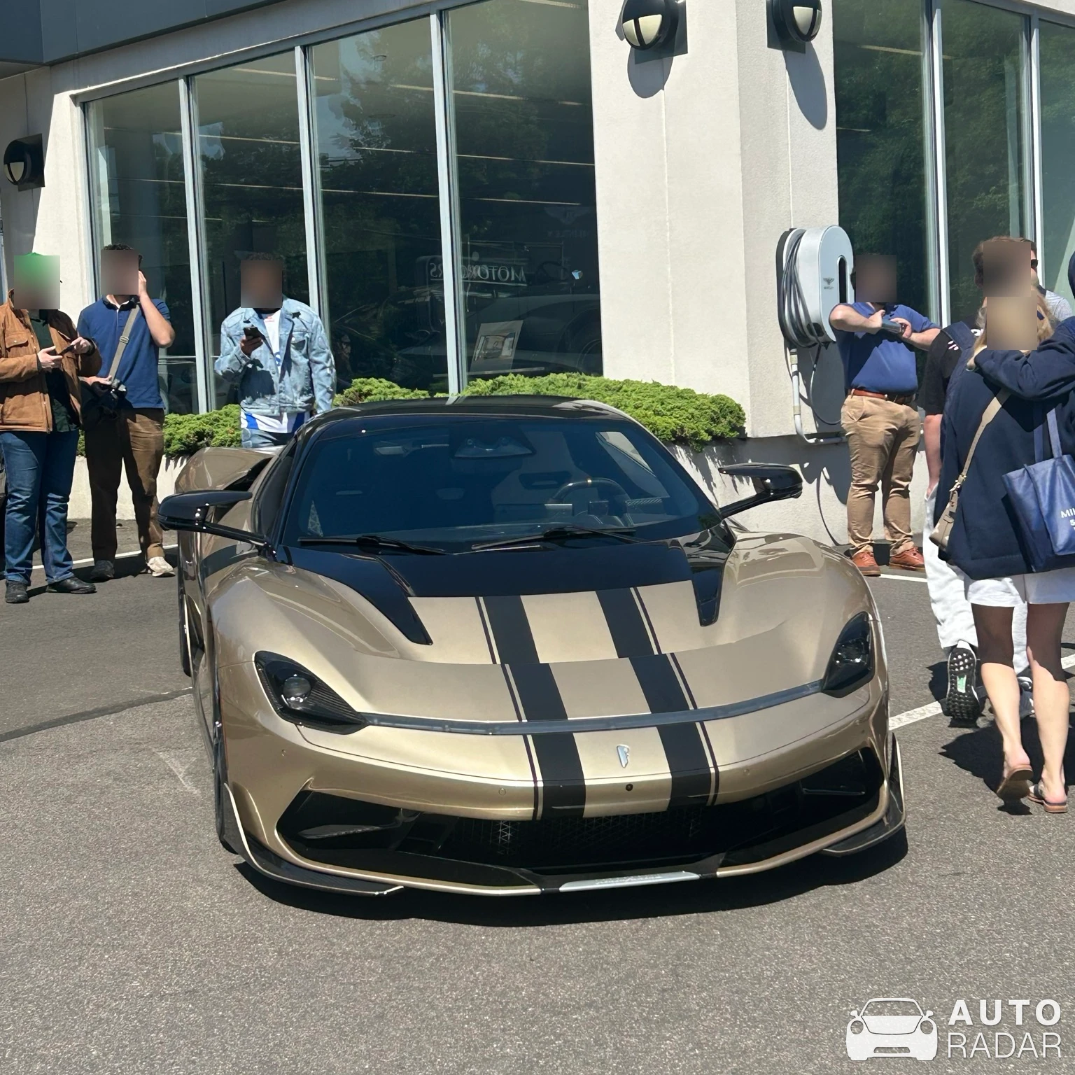 Pininfarina Battista spotted in Fords