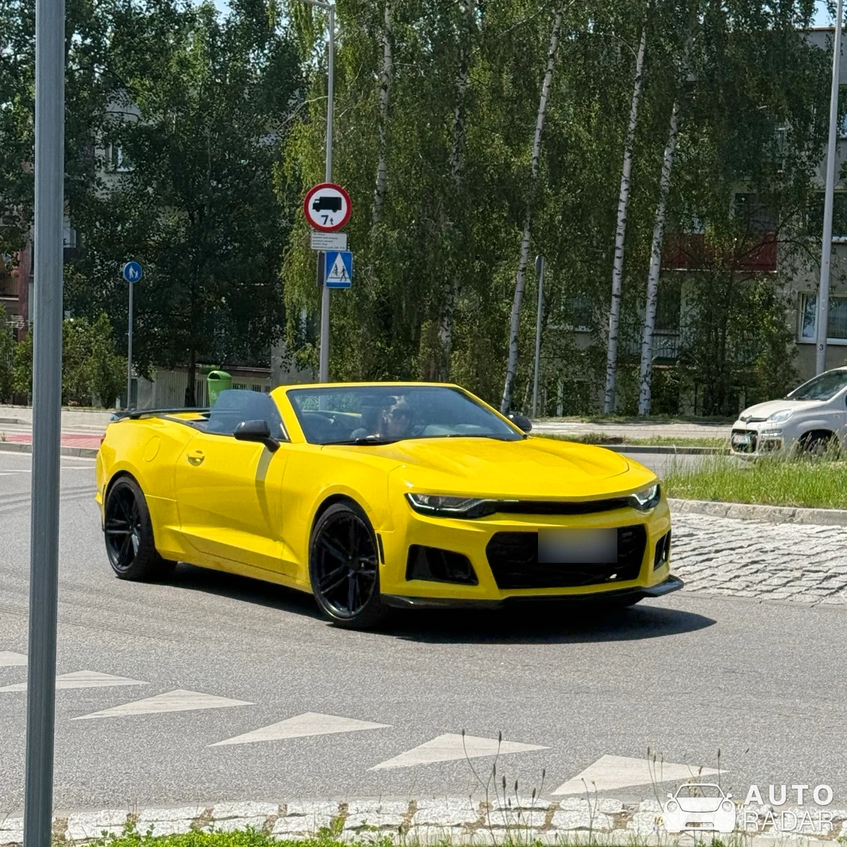 Chevrolet Camaro Convertible spotted in Zabrze