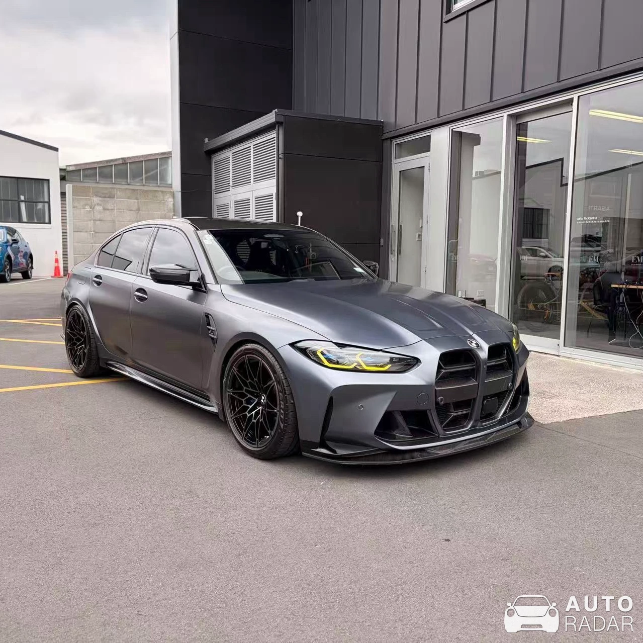BMW M3 G80 Sedan Competition spotted in Orewa