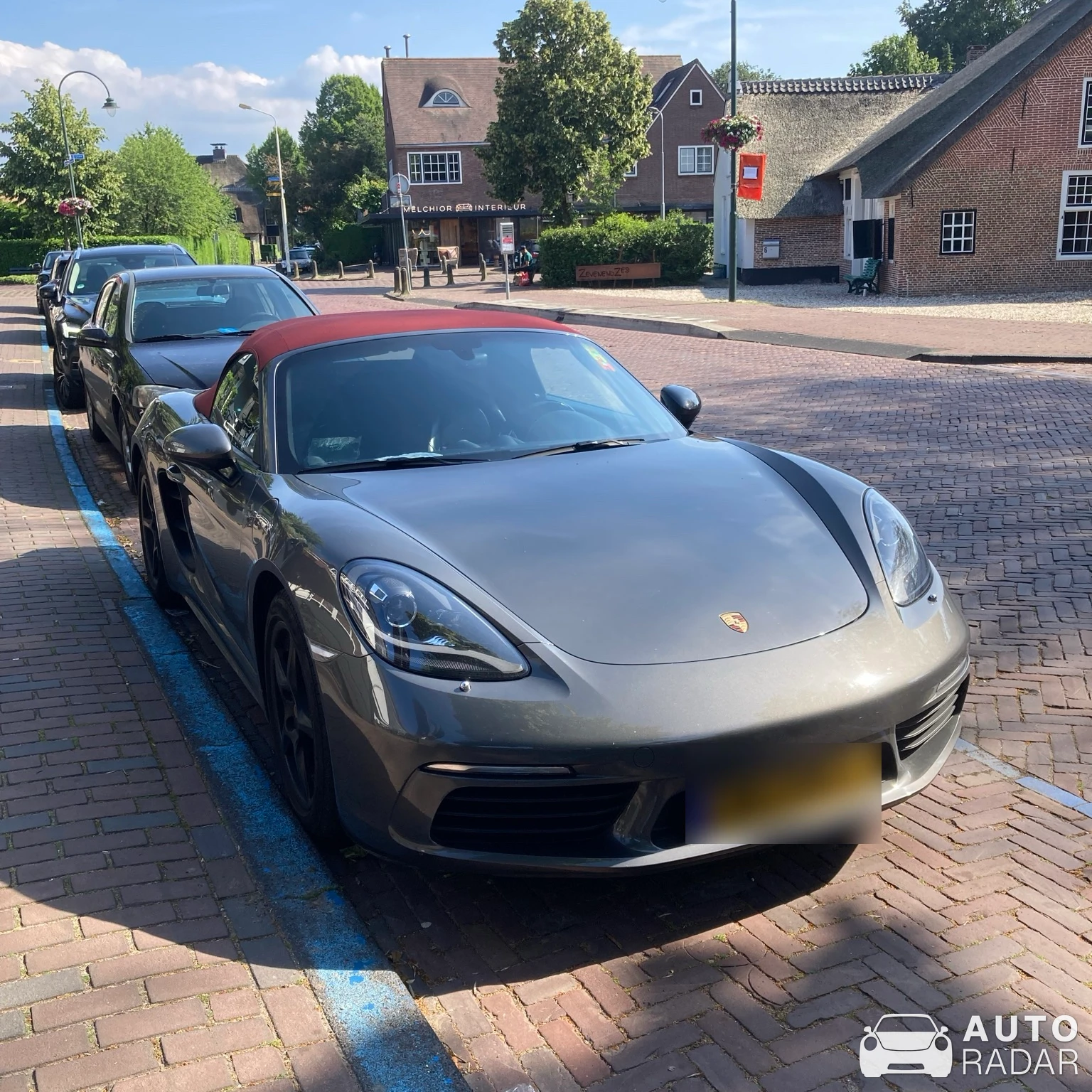 Porsche 718 Boxster spotted in Hilversum