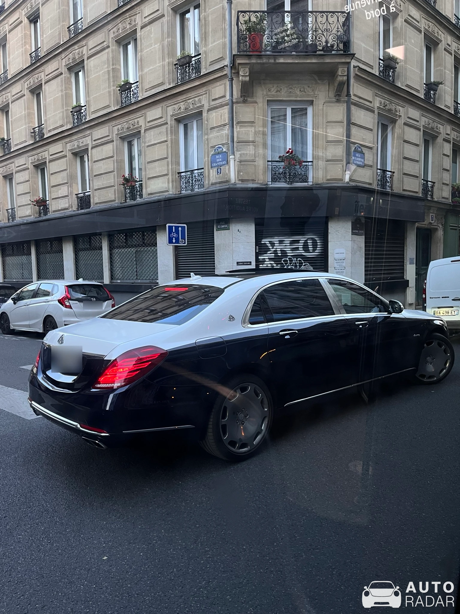Maybach 62 S spotted in Paris