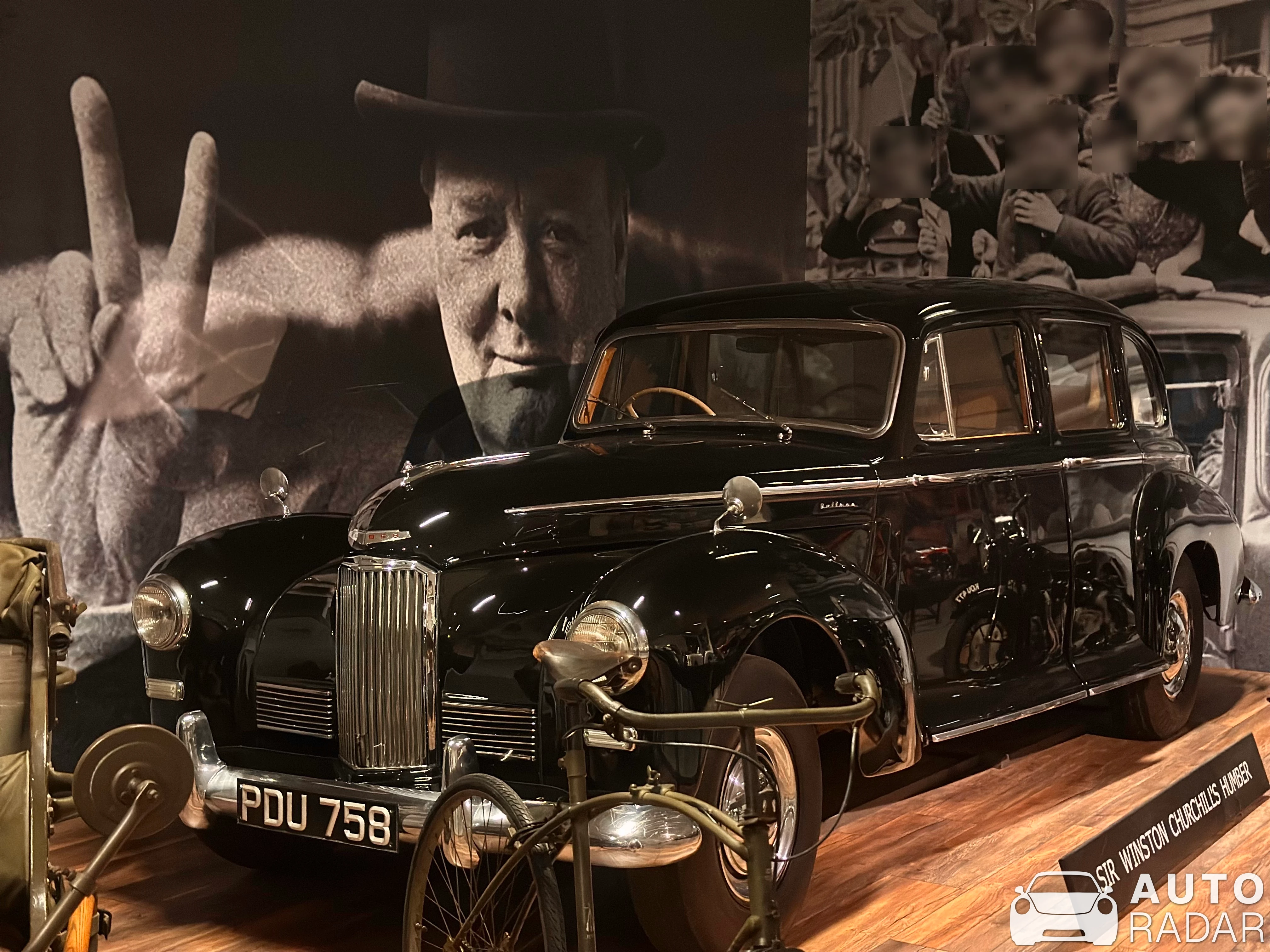 Humber Pullman spotted in The Hague