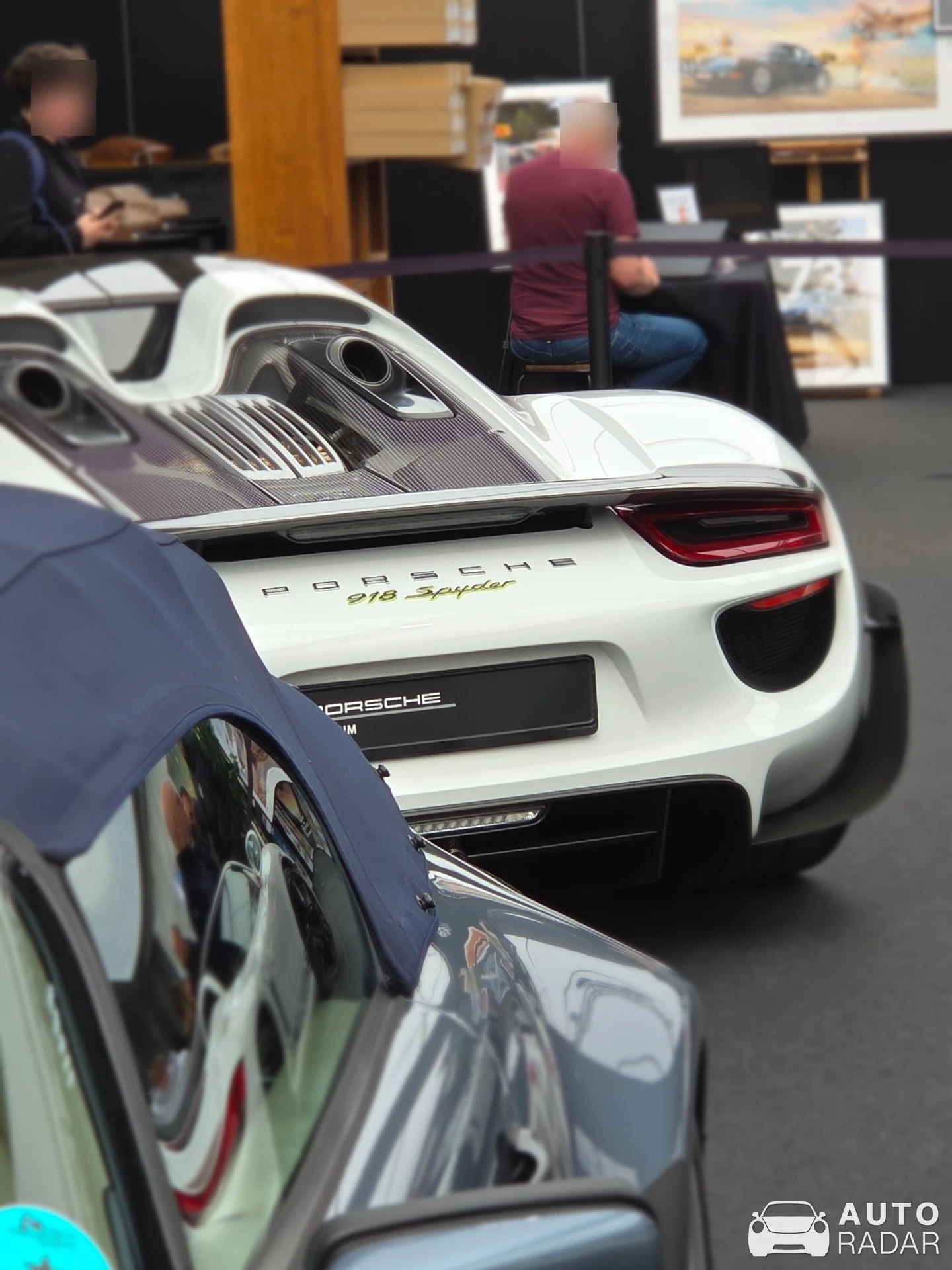 Porsche 918 Spyder spotted in Stavelot