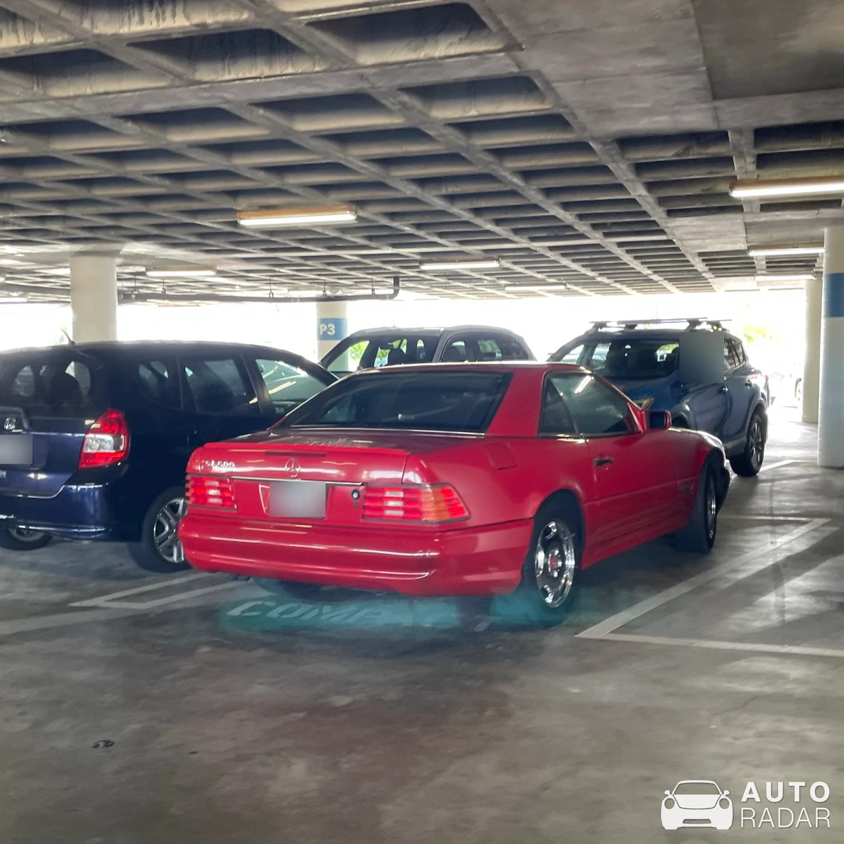 Mercedes-Benz SL 600 R129 spotted in Culver City