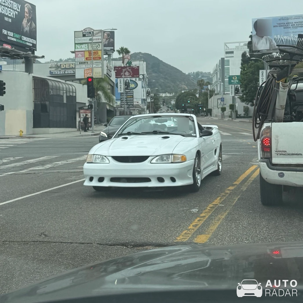 Ford SVT Mustang Cobra Convertible spotted in Los Angeles