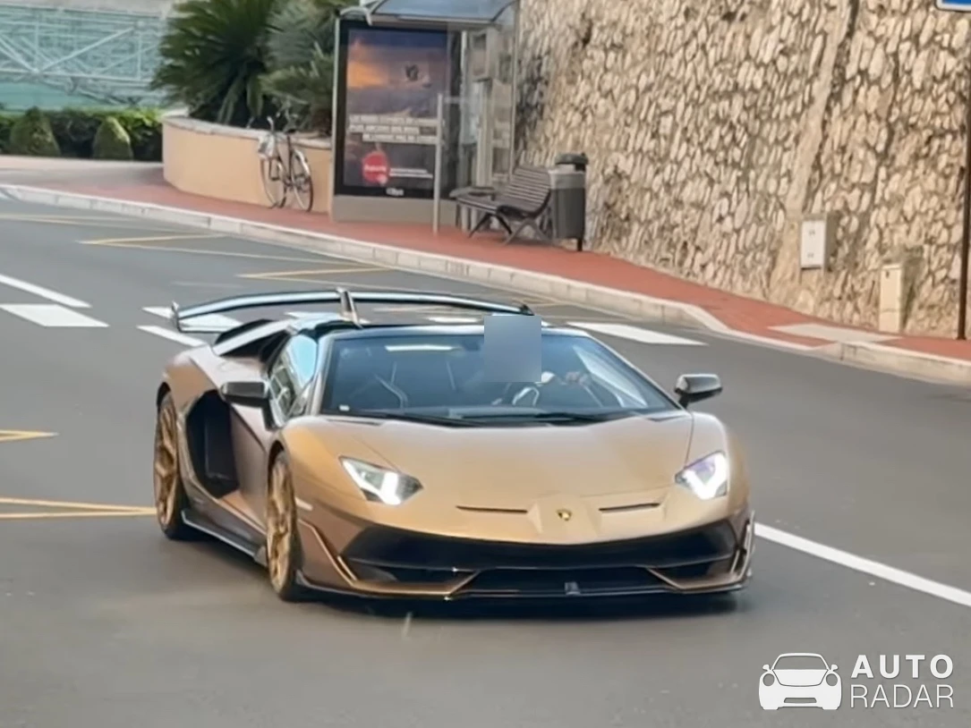 Lamborghini Aventador LP780-4 Ultimae Roadster spotted in Monaco
